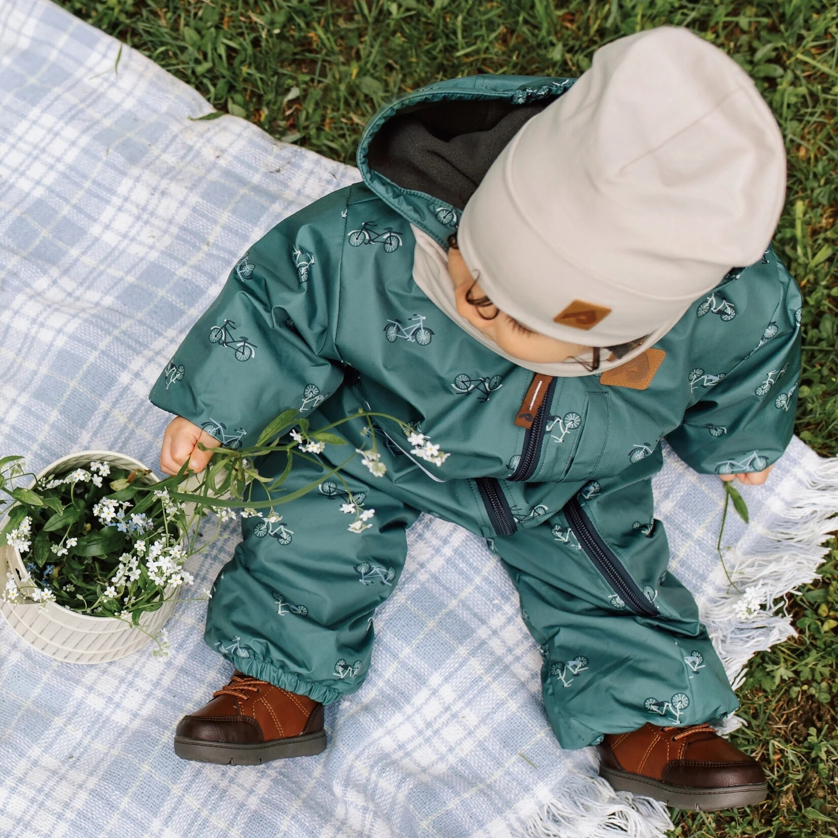 Perlimpinpin PERLIMPINPIN - Mid-season outdoor one-piece suit  - Bikes