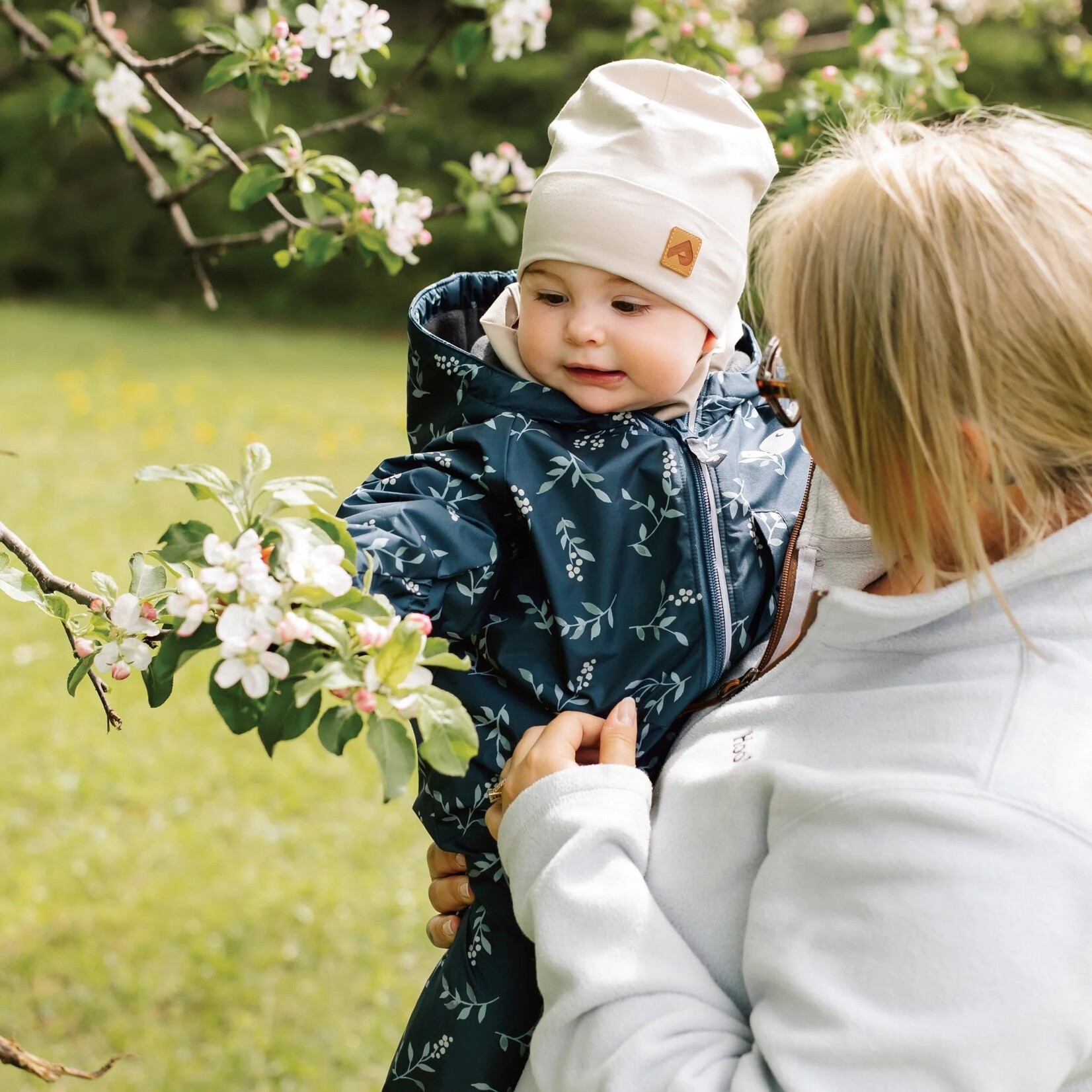 Perlimpinpin PERLIMPINPIN - Ensemble une pièce d'extérieur pour bébé mi-saison - Feuilles