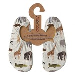 SlipStop SLIPSTOP - Non-Slip Water Shoes 'Kongo' - savanna animal print