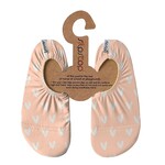 SlipStop SLIPSTOP - Non-Slip Water Shoes 'Luz Junior' - White hearts
