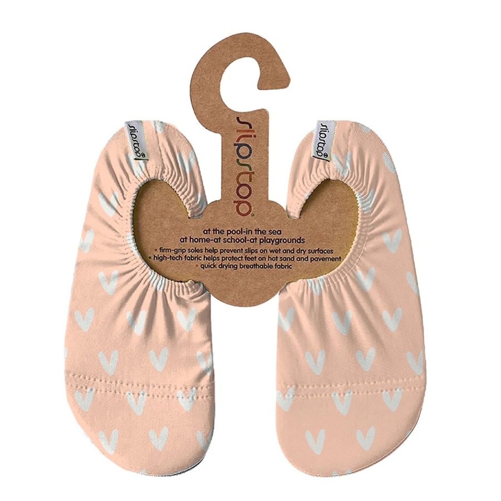 SlipStop SLIPSTOP - Chaussons aquatiques antidérapants 'Luz Junior' - imprimé coeurs