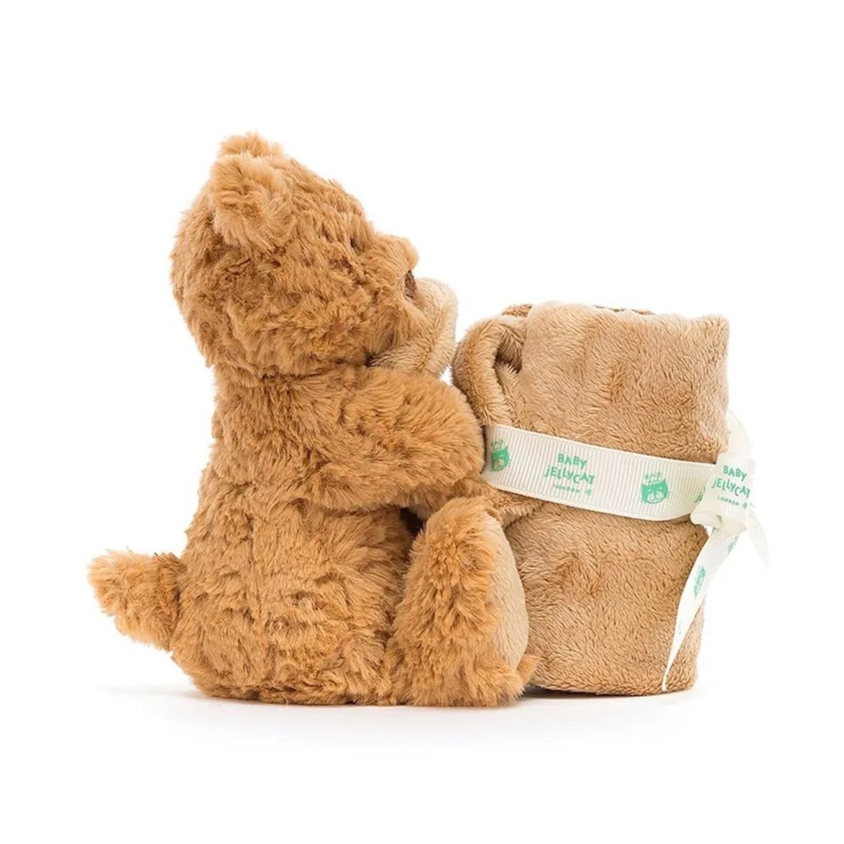 Jellycat JELLYCAT - Ours brun en peluche avec sa doudou 'Bartholomew Bear Soother'