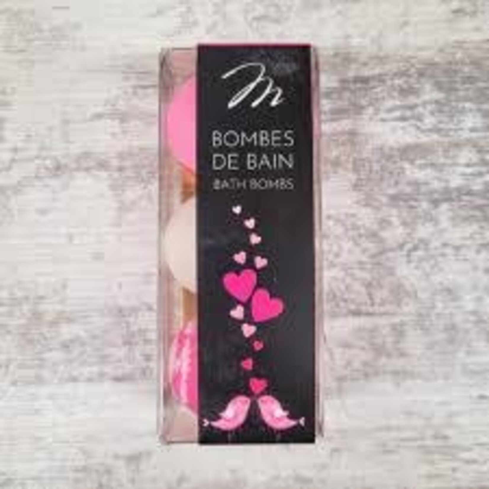 Margot MARGOT - Bath Bombs 'Valentine Pink' (3)