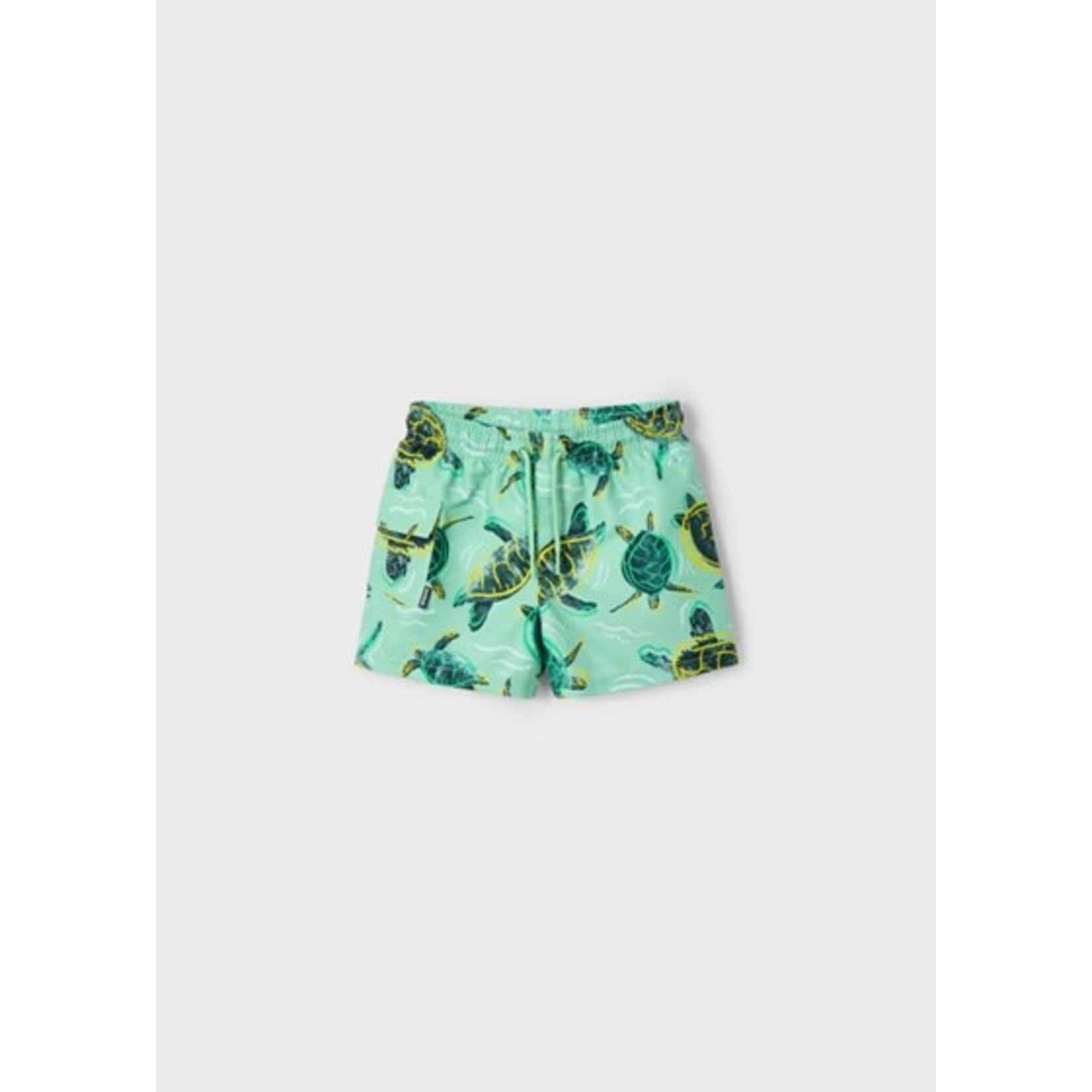 Mayoral MAYORAL - Green Swim Shorts with Turtle Print