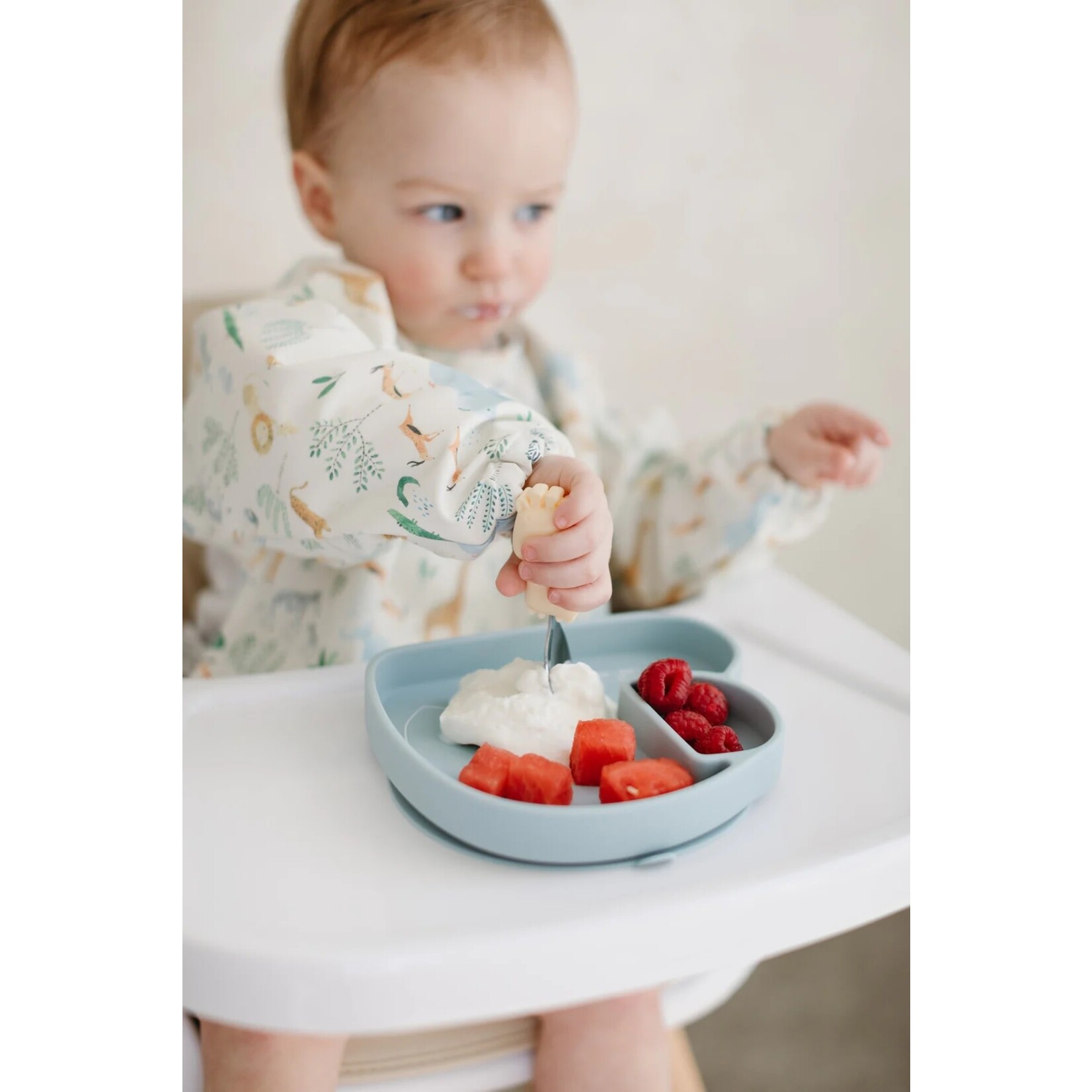 Loulou Lollipop LOULOU LOLLIPOP - Waterproof longsleeve bib 'Safari'