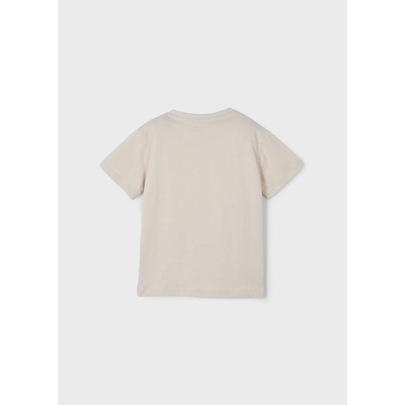 Mayoral MAYORAL - Quartz Beige Short Sleeve t-shirt with Chameleon Print