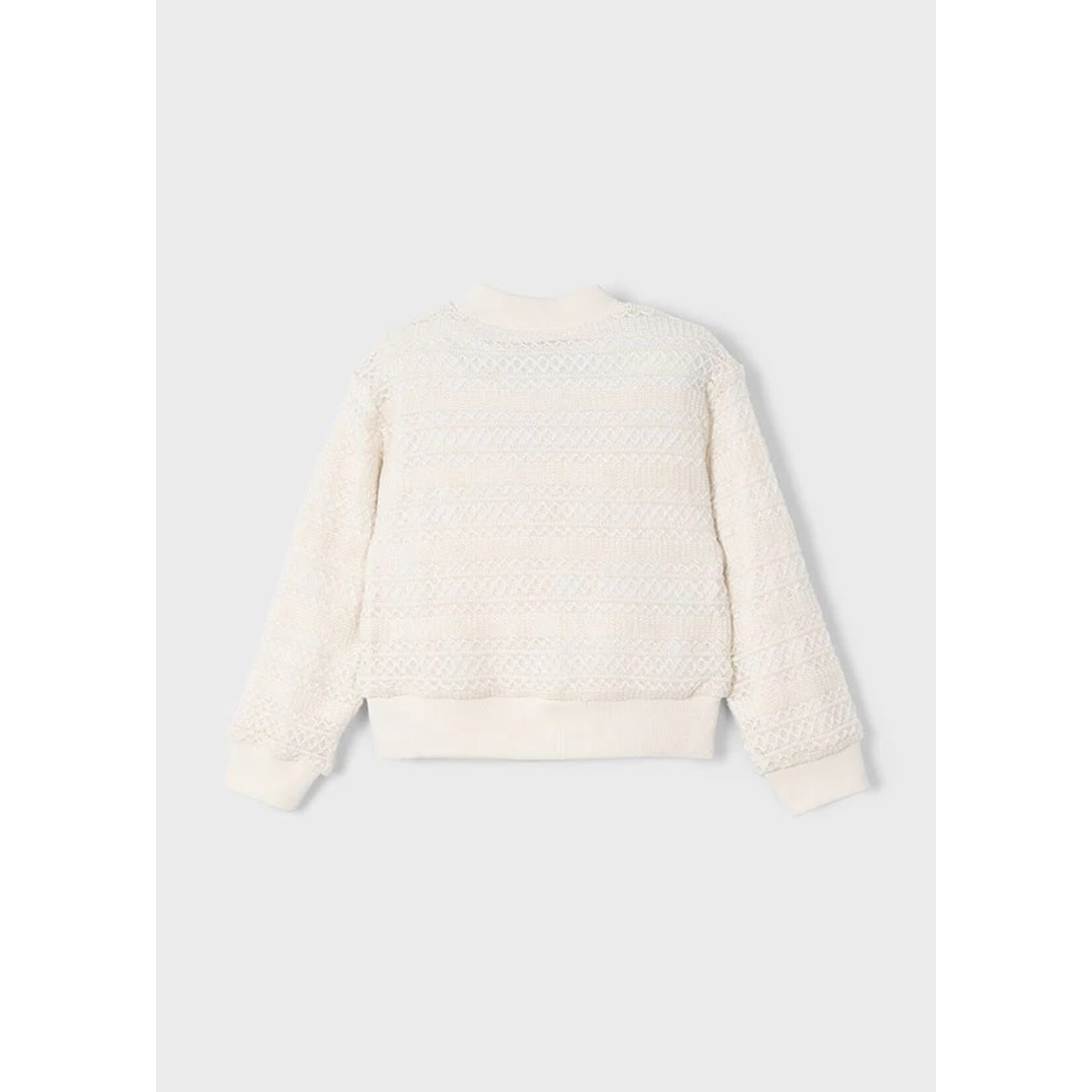 Mayoral MAYORAL - Zip-Up Crochet Jacket