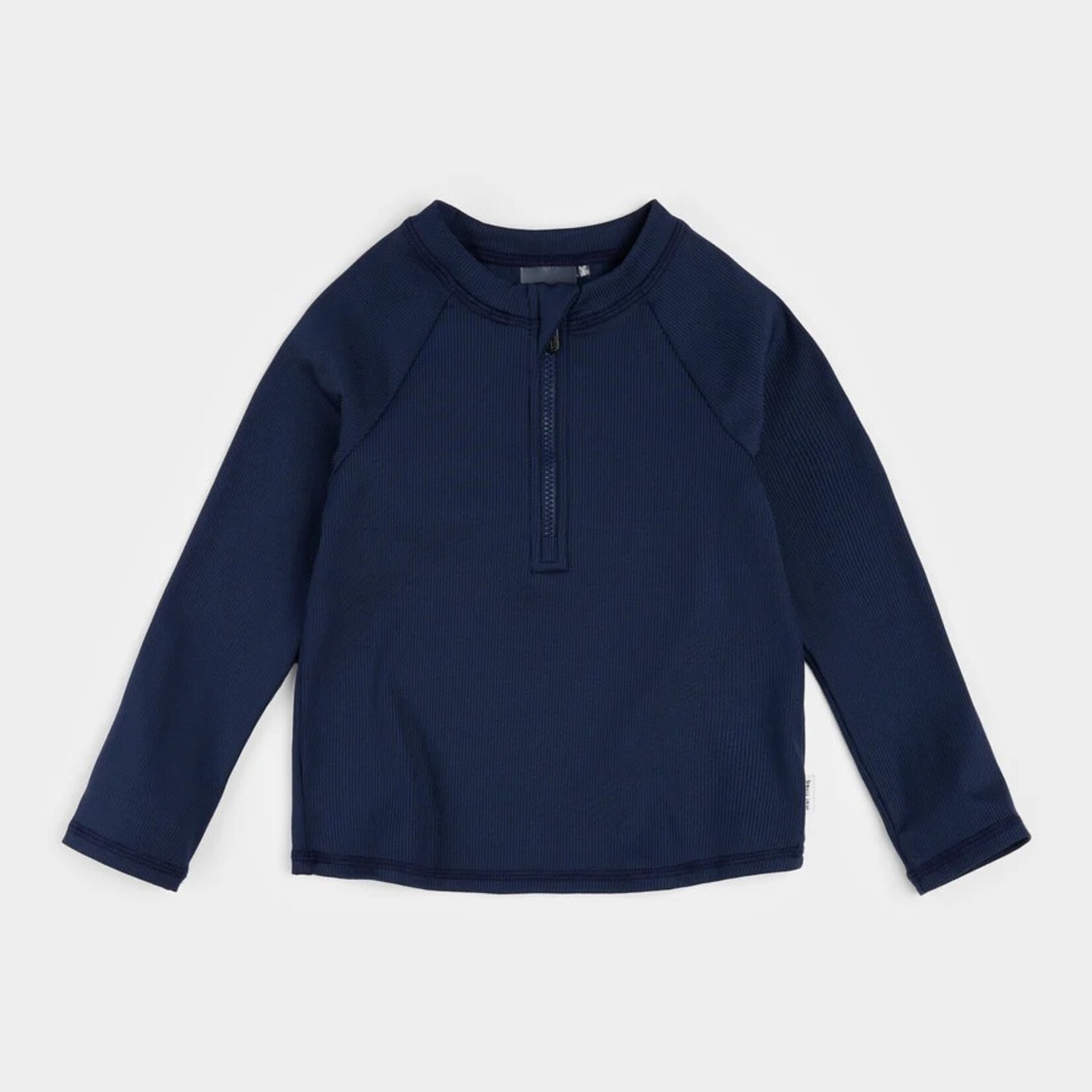 Miles the label PETIT LEM - Solid navy rashguard/swim top