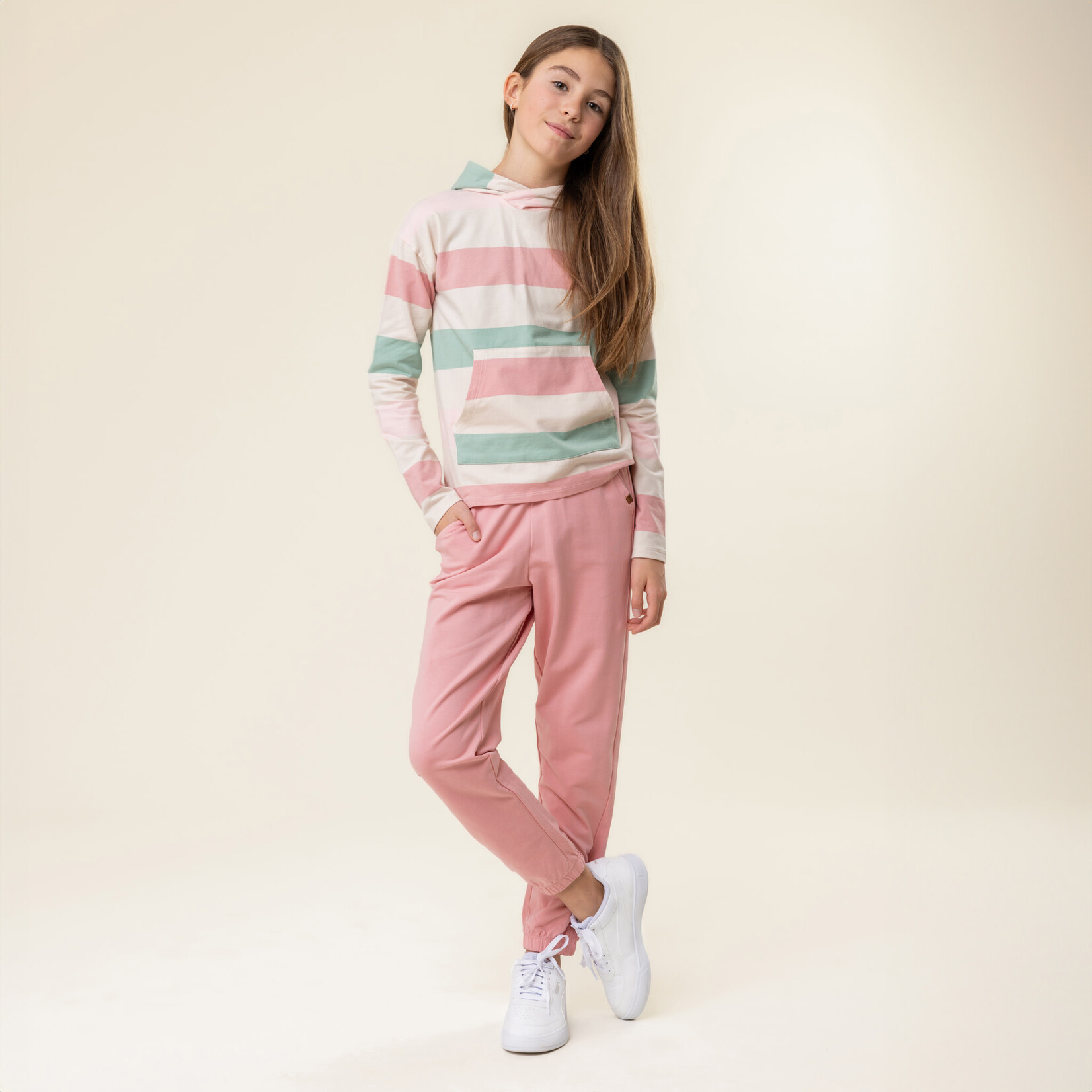 Nanö NANÖ - Pink jogging pants 'Douce Coccinelle'