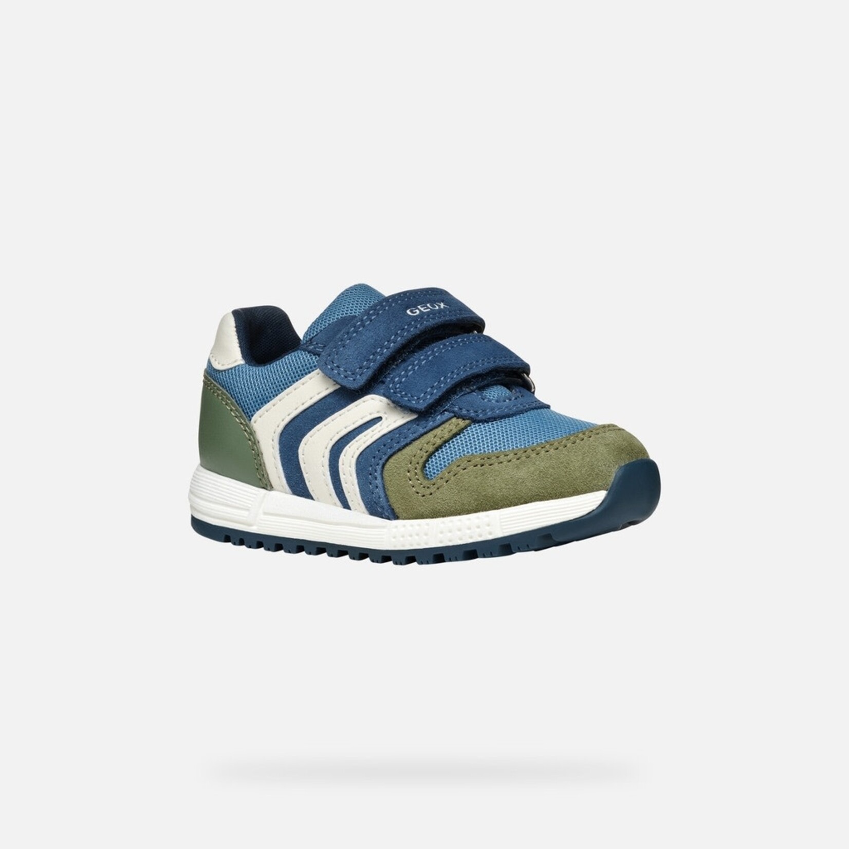 Geox GEOX - Sneakers 'B. Alben B. A - Suede and Mesh - Sage/Avio'