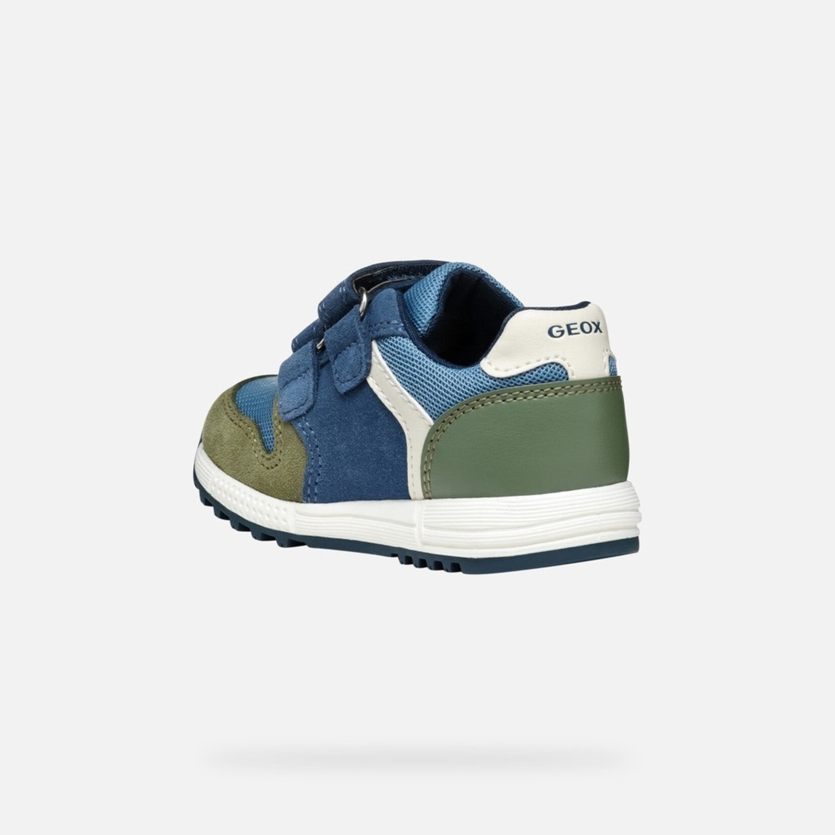 Geox GEOX - Sneakers 'B. Alben B. A - Suede and Mesh - Sage/Avio'