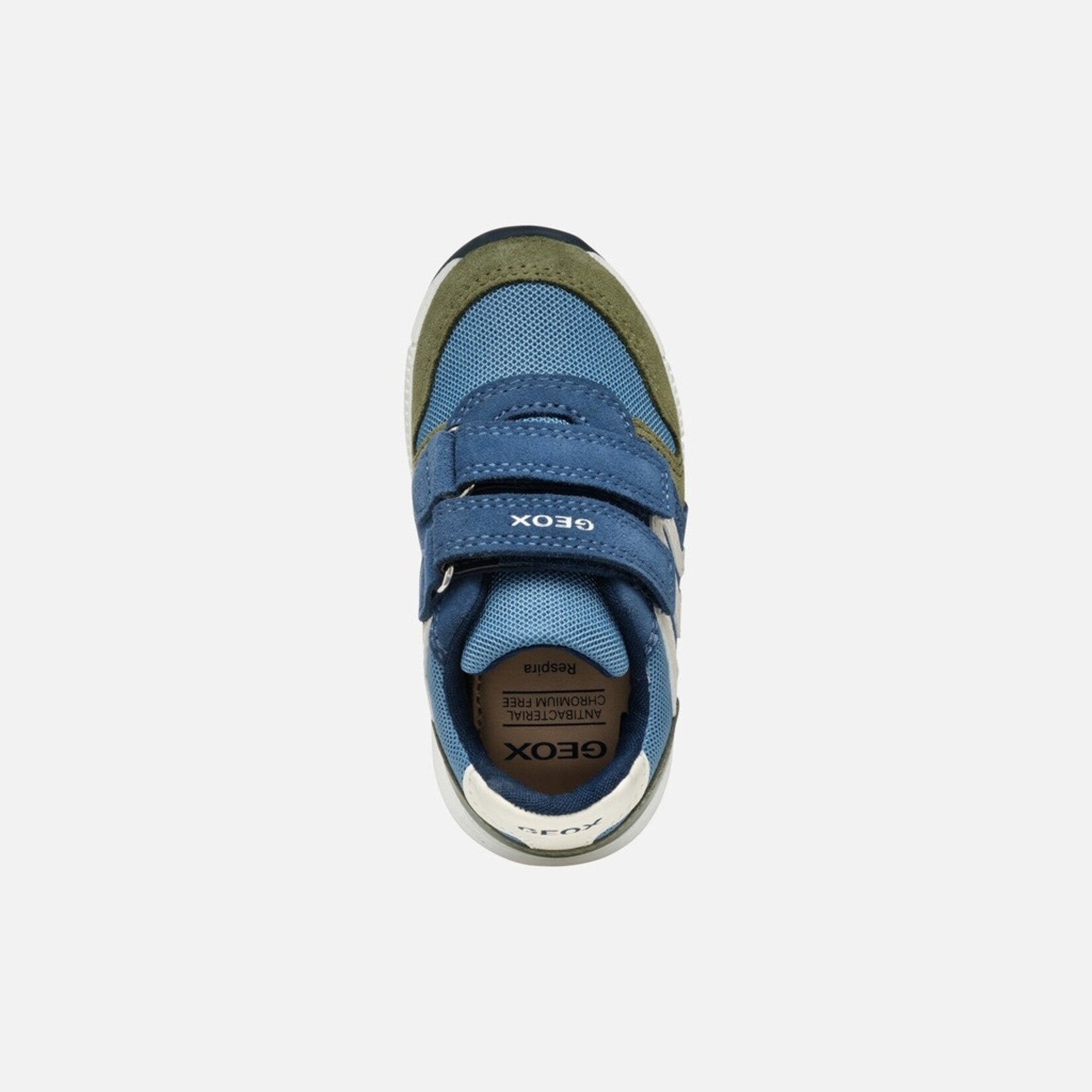 Geox GEOX - Sneakers 'B. Alben B. A - Suede and Mesh - Sage/Avio'