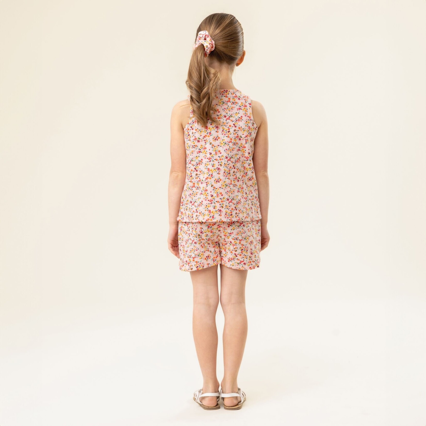 Nanö NANÖ - Floral tank top  'Douce coccinelle'