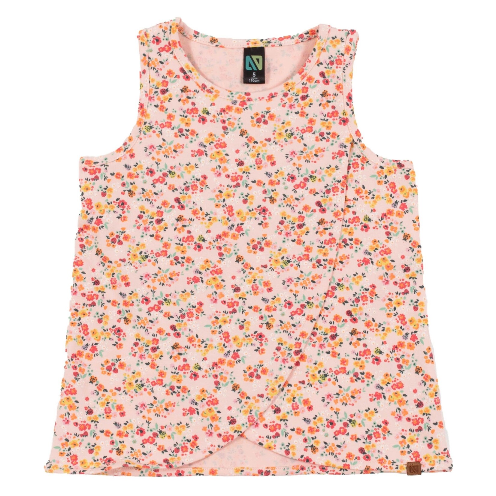 Nanö NANÖ - Floral tank top  'Douce coccinelle'