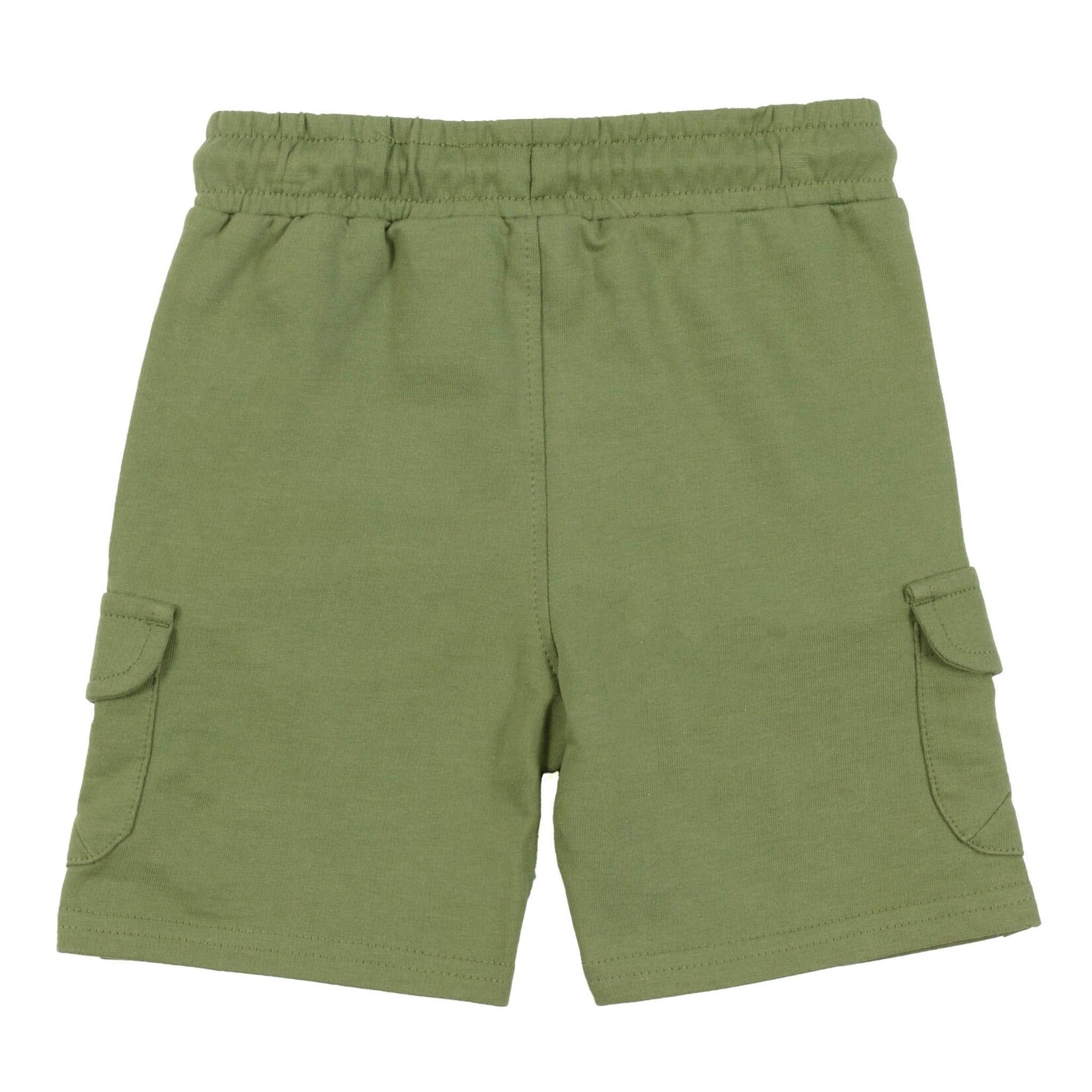 Nanö NANÖ - Short en coton souple vert foncé 'Destination plein air'