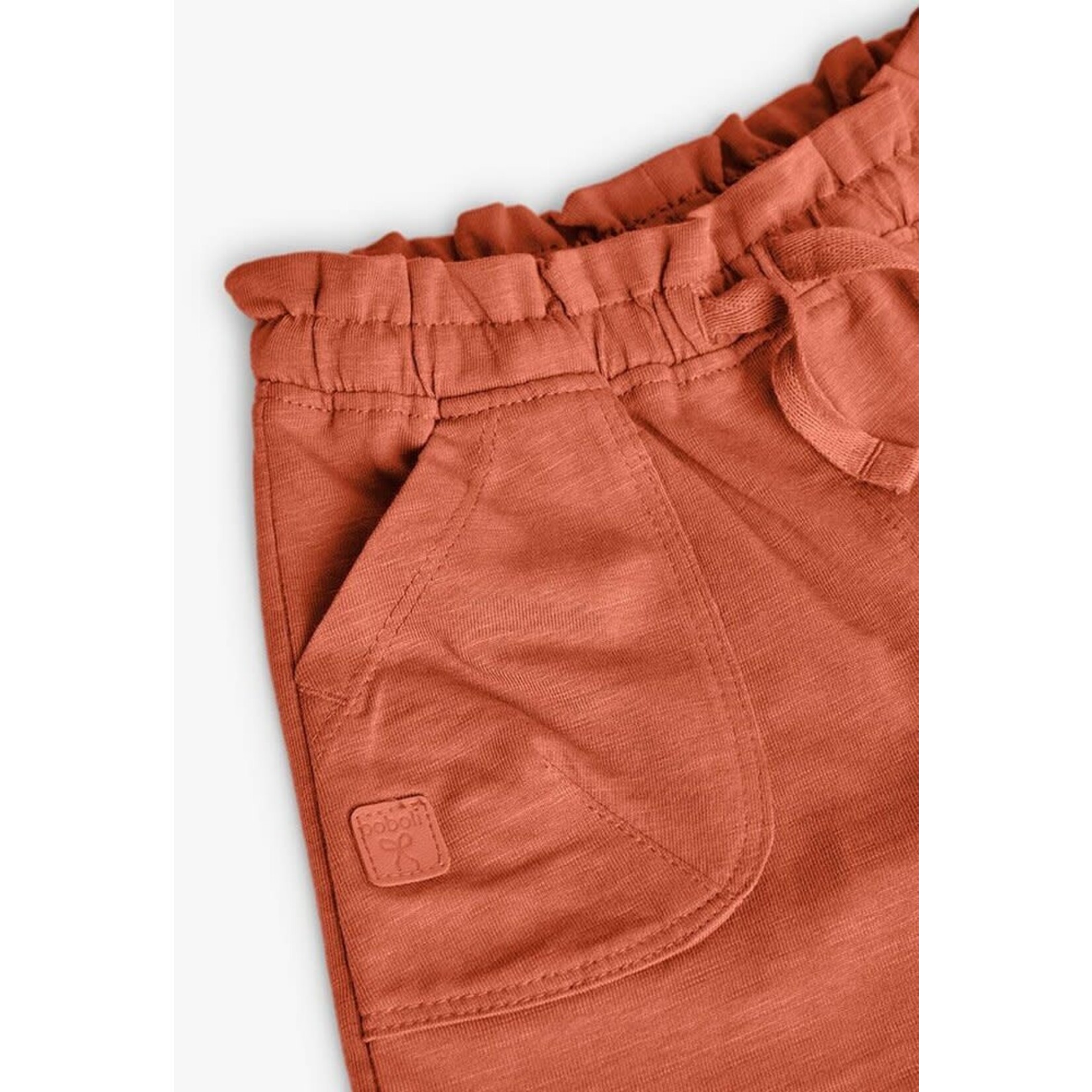 Boboli BOBOLI- Short en jersey de coton Terracota