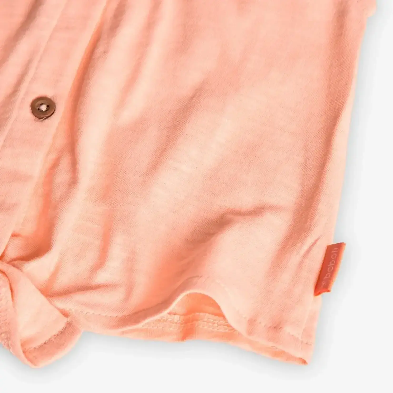 Boboli BOBOLI- Sleeveless top with english embroidery collar and bow