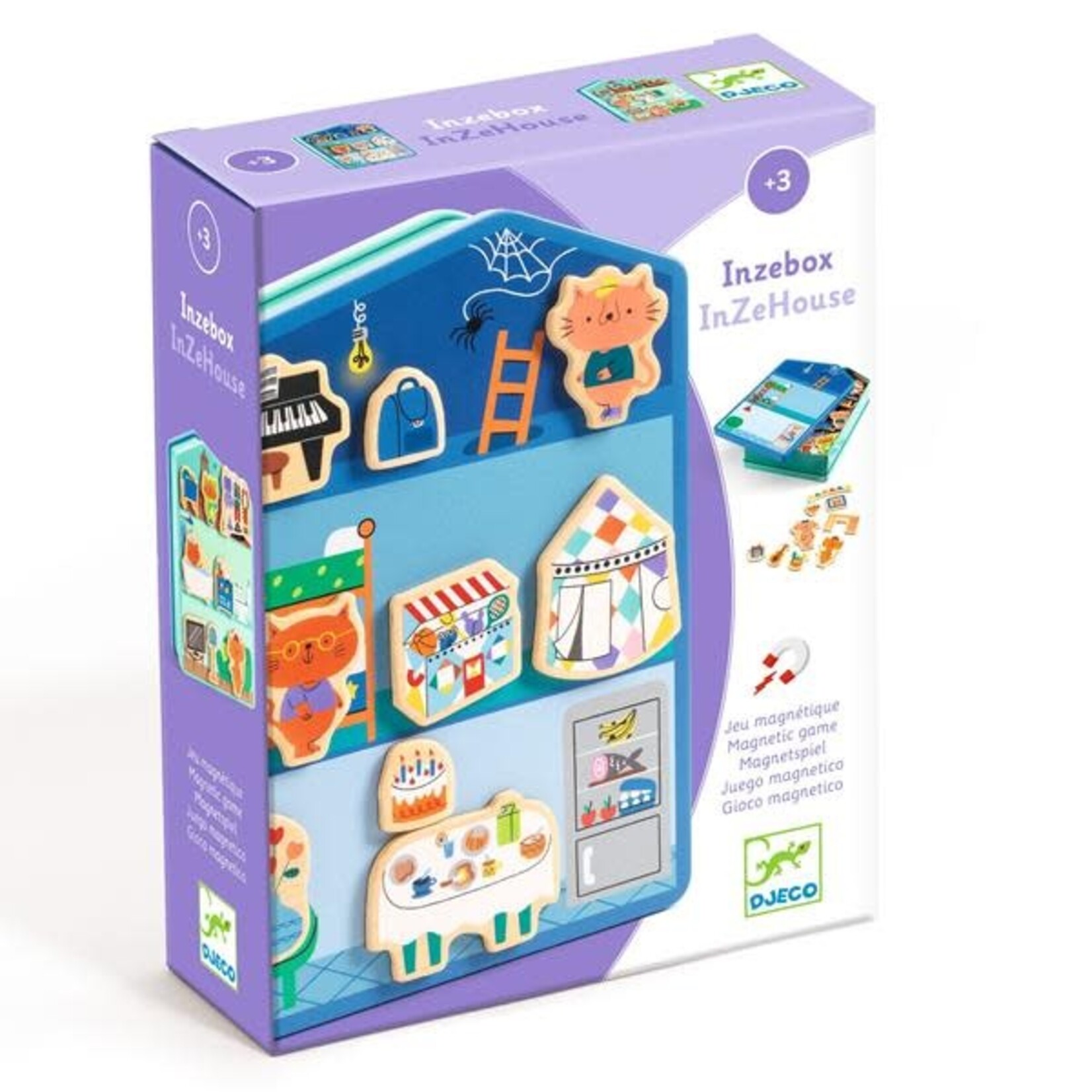 Djeco DJECO -  Magnetic Game 'InZeHouse'