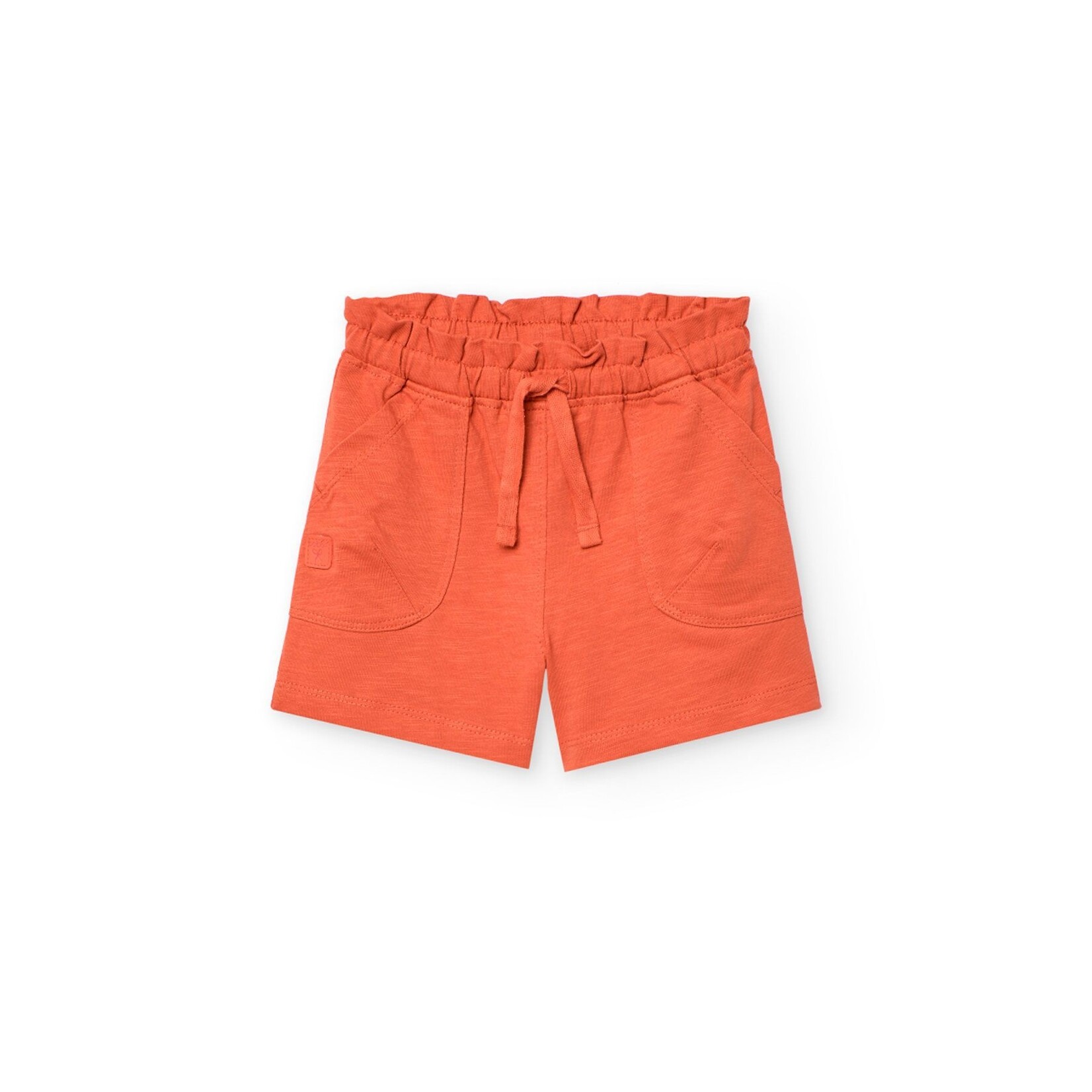 Boboli BOBOLI- Short en jersey de coton Terracota