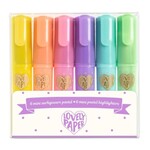 Djeco DJECO - 6 mini pastel highlighters