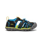 Keen KEEN - Sandales sport Seacamp noir, blue vif et lime 'Brilliant Blue / Black'