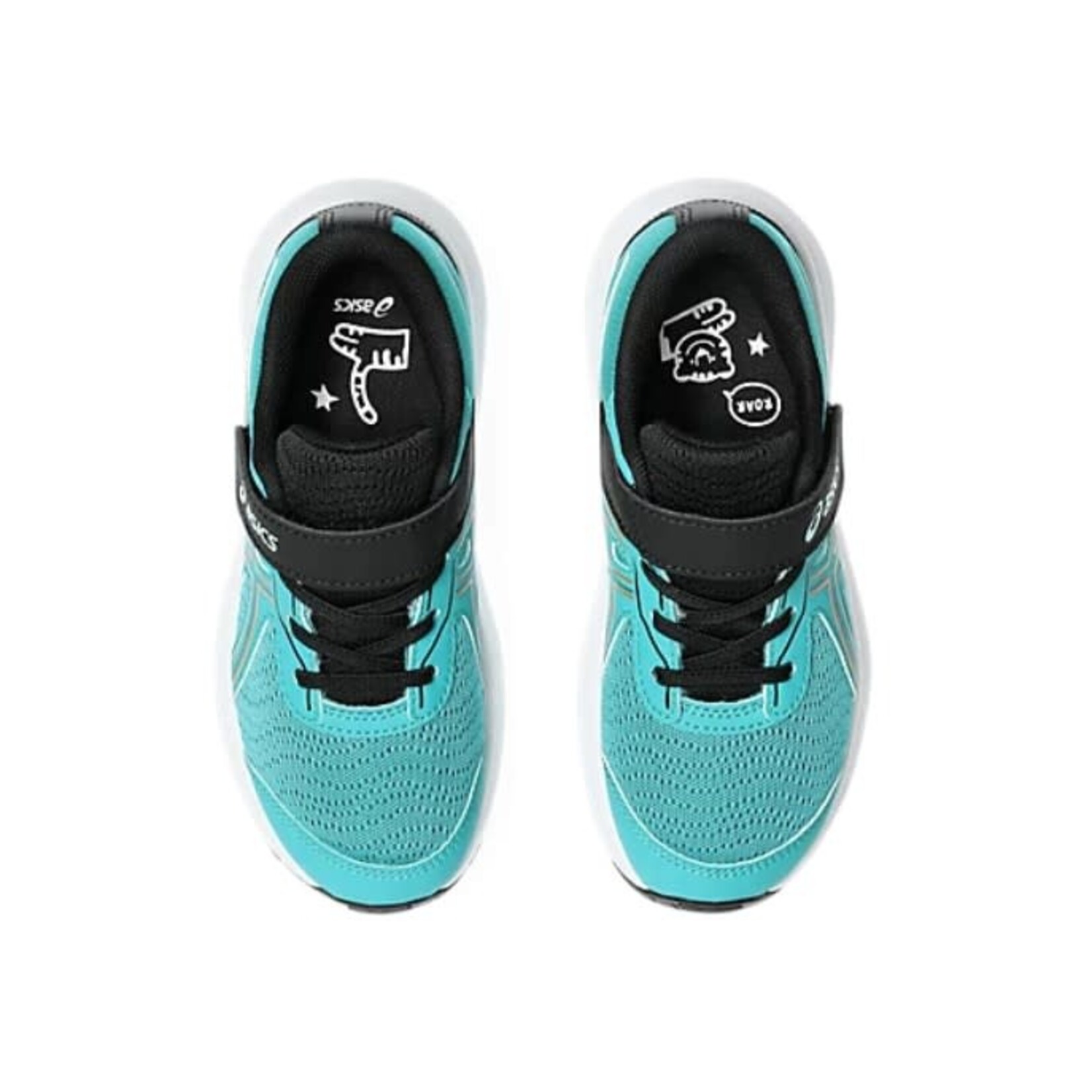 Asics ASICS - Chaussures de sport 'Contend 9PS - Wave Teal/Black'