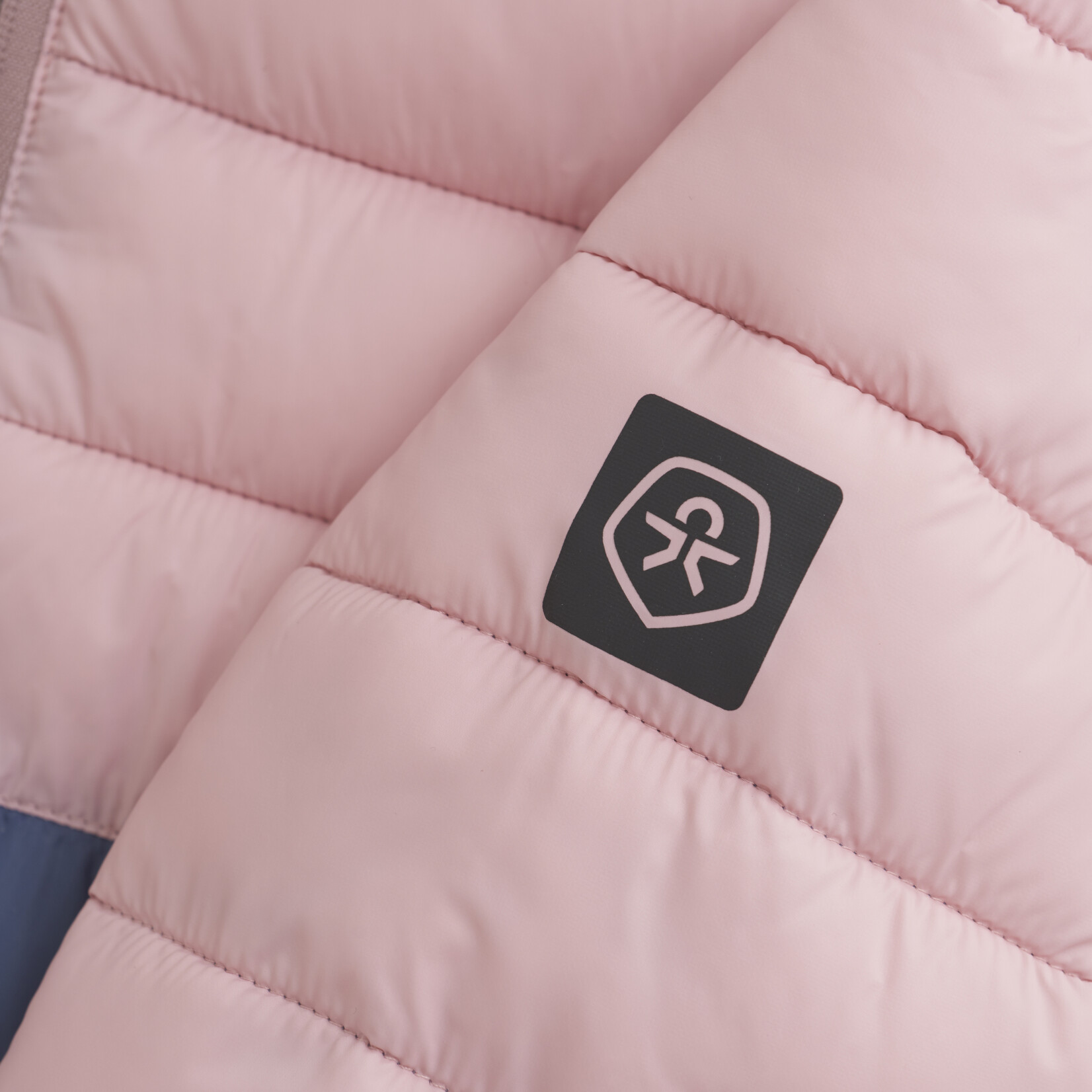 Color Kids COLOR KIDS - lightweight quilted jacket for mid-season in blue and pink