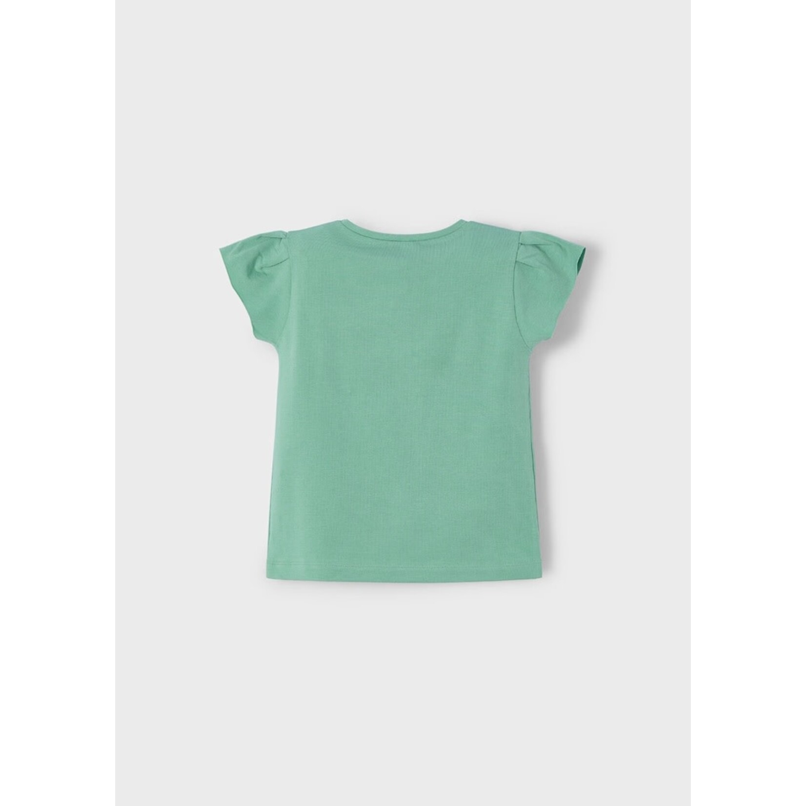 Mayoral MAYORAL - T-shirt à manches courtes à broderies de fleurs