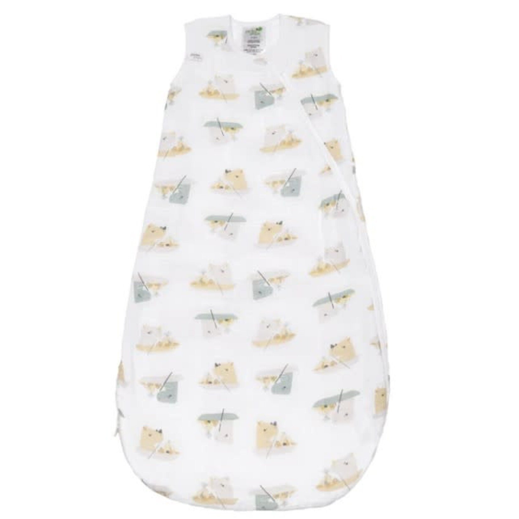 Perlimpinpin PERLIMPINPIN - Sac de nuit/gigoteuse en mousseline de coton - Rhino (0.7 togs)