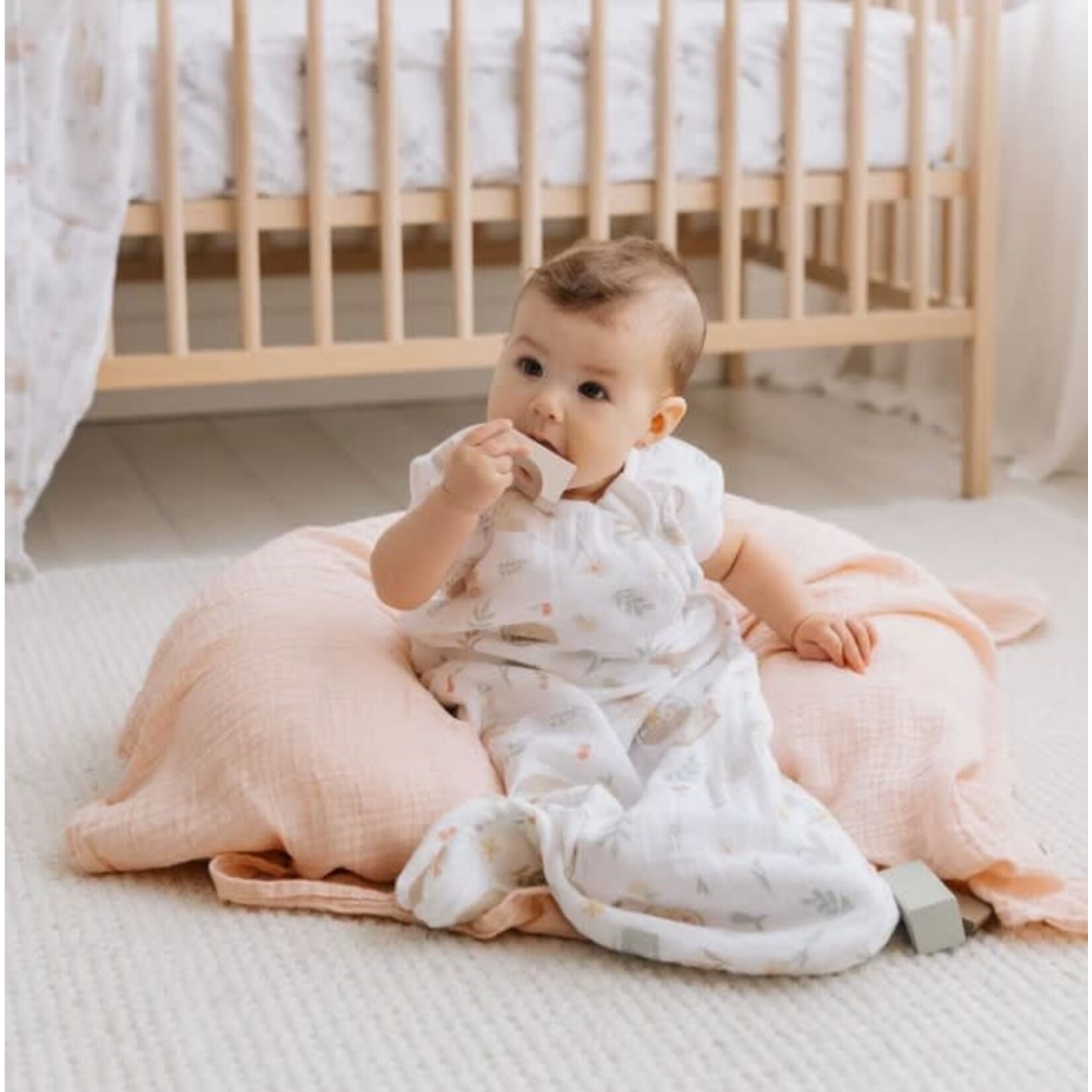 Perlimpinpin PERLIMPINPIN - Muslin cotton sleep bag - Picnic (0.7 togs)