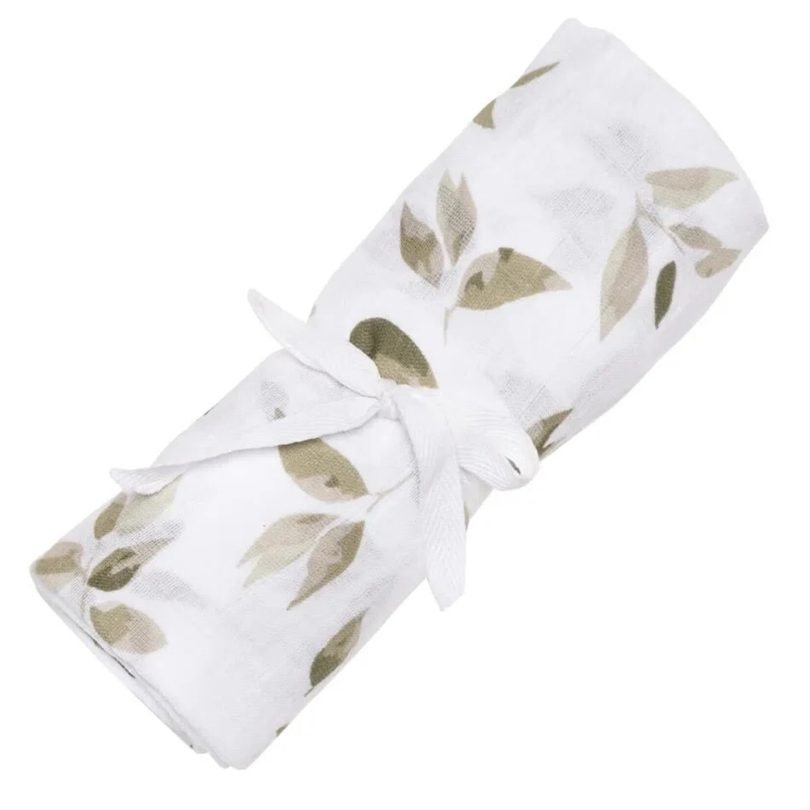Perlimpinpin PERLIMPINPIN - Couverture de mousseline de coton 'Feuilles'