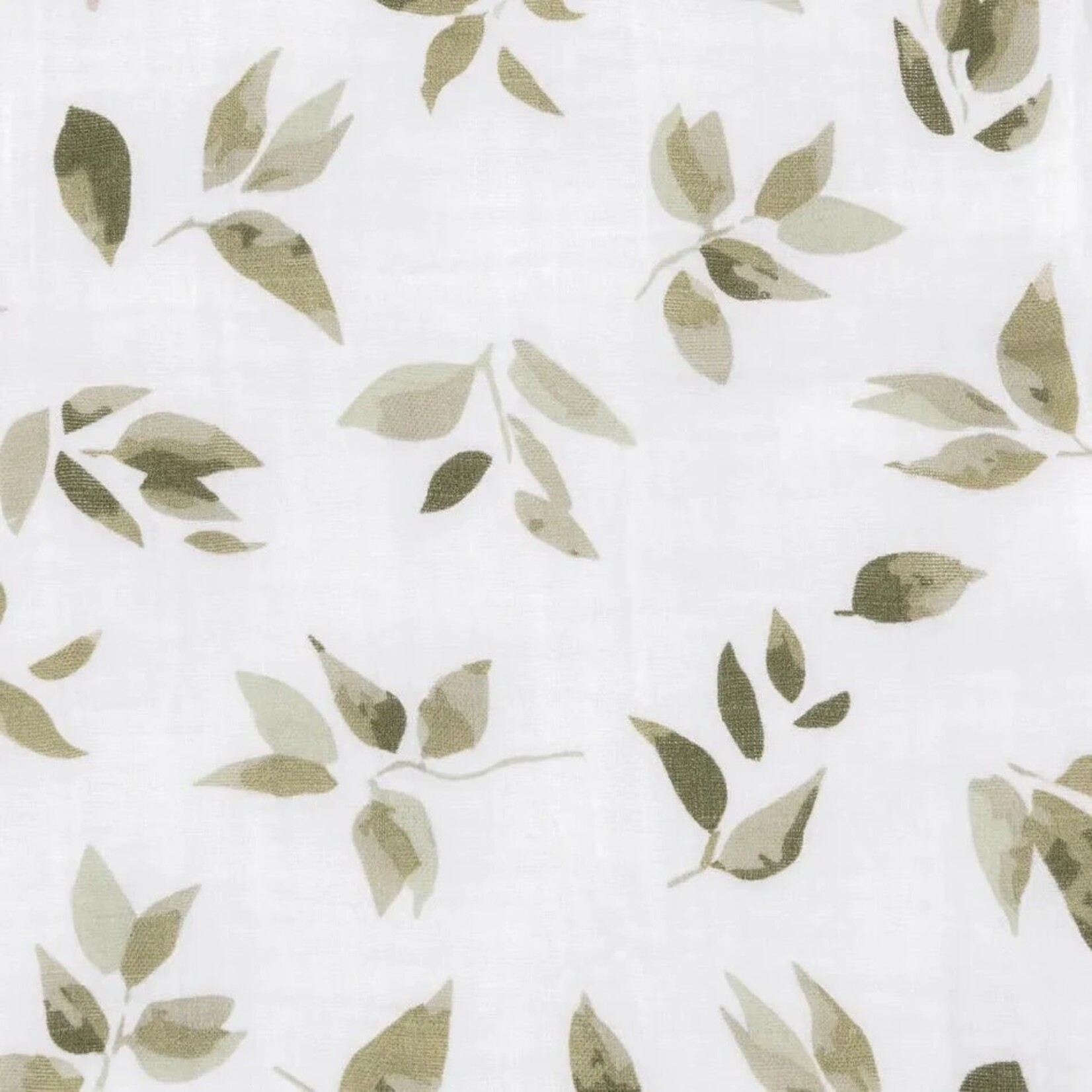 Perlimpinpin PERLIMPINPIN - Couverture de mousseline de coton 'Feuilles'