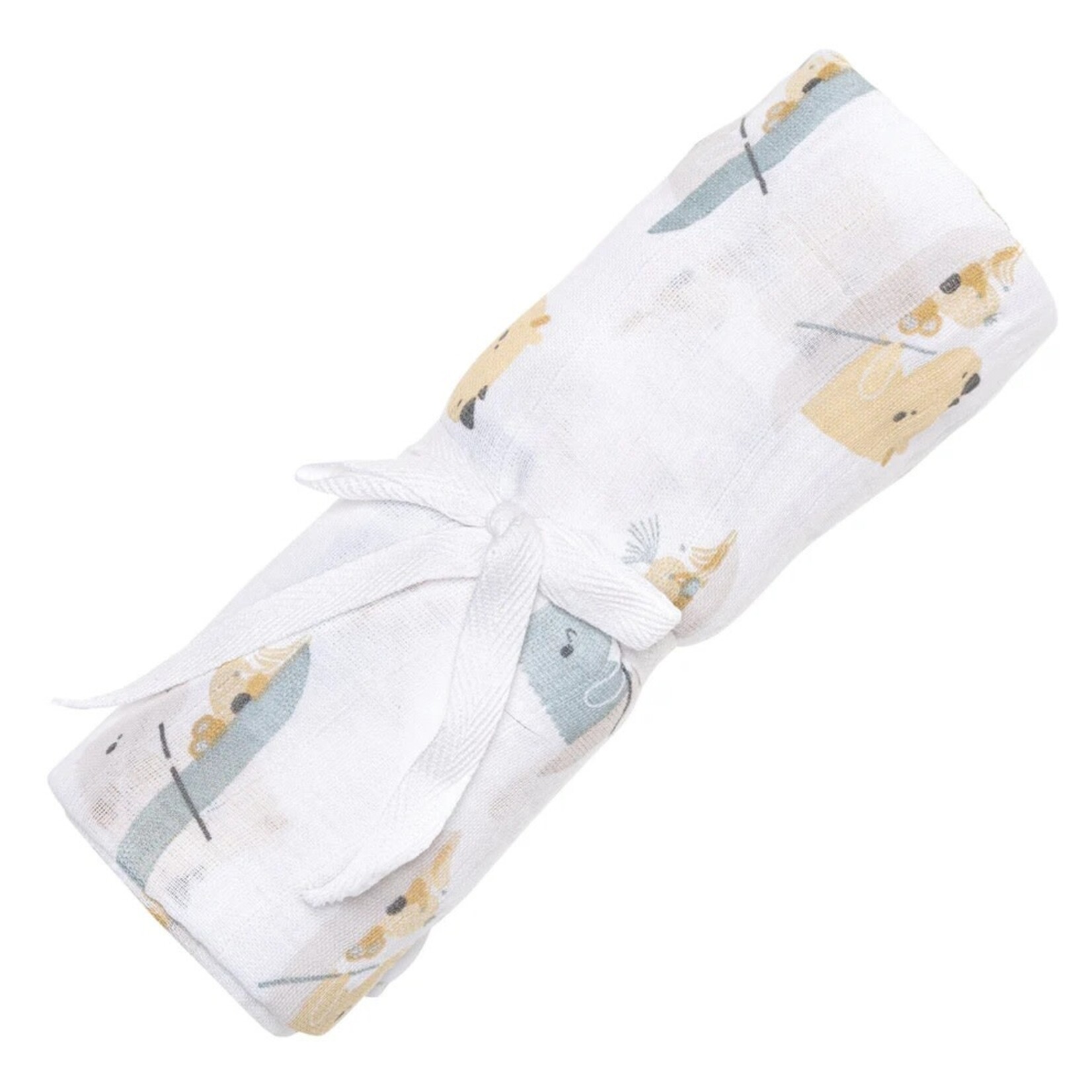 Perlimpinpin PERLIMPINPIN - Couverture de mousseline de coton 'Rhinos'