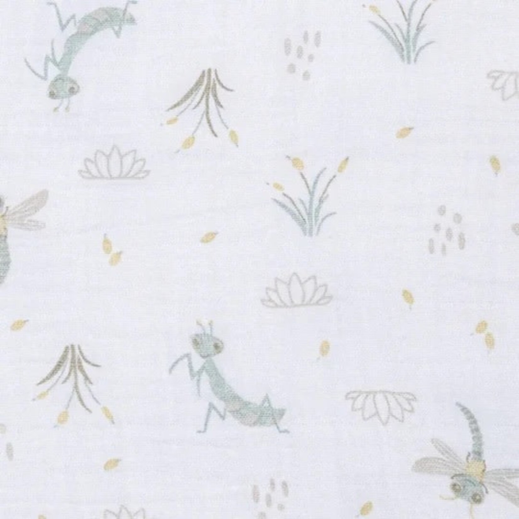 Perlimpinpin PERLIMPINPIN -  cotton muslin blanket 'Insects'