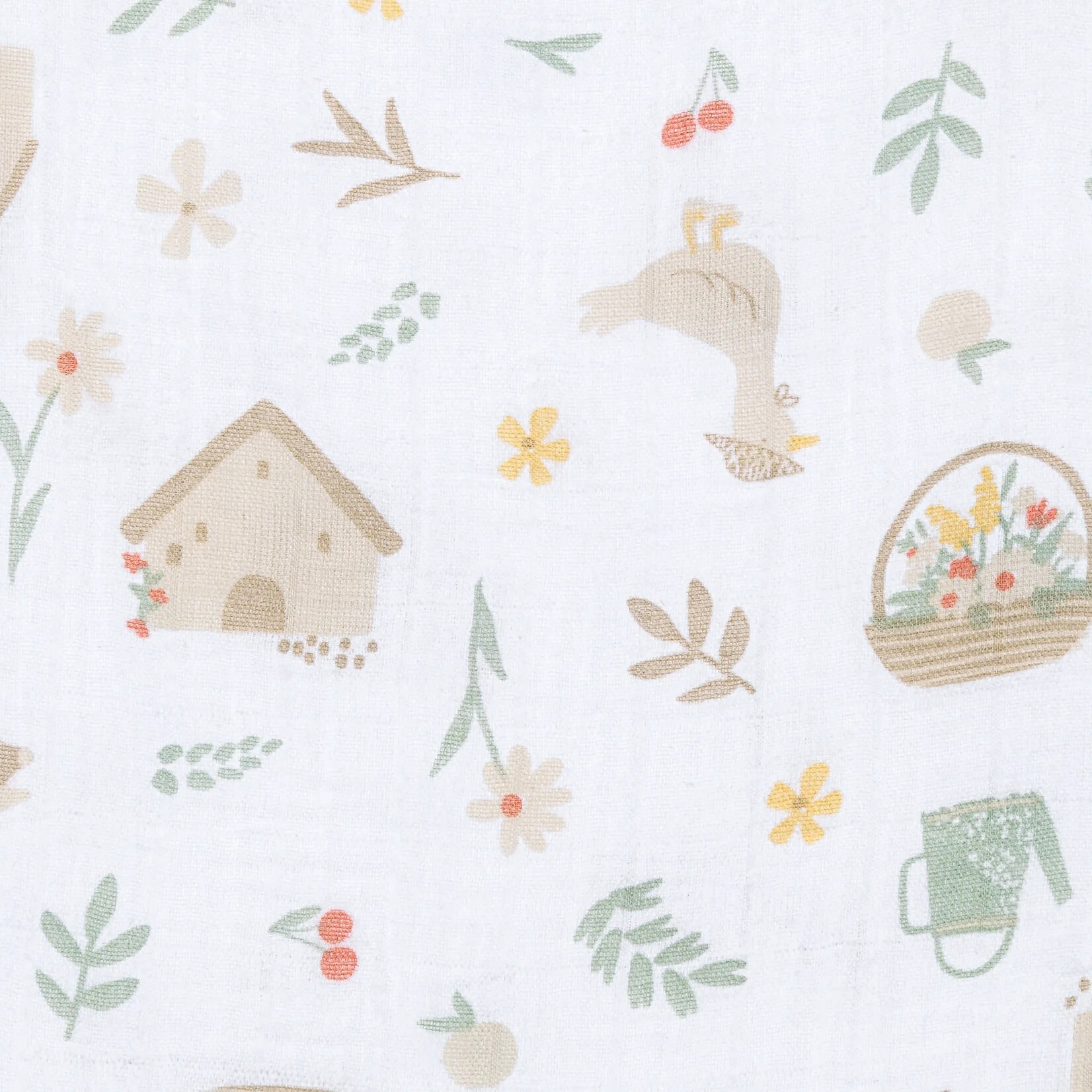 Perlimpinpin PERLIMPINPIN -  cotton muslin blanket 'Picnic'