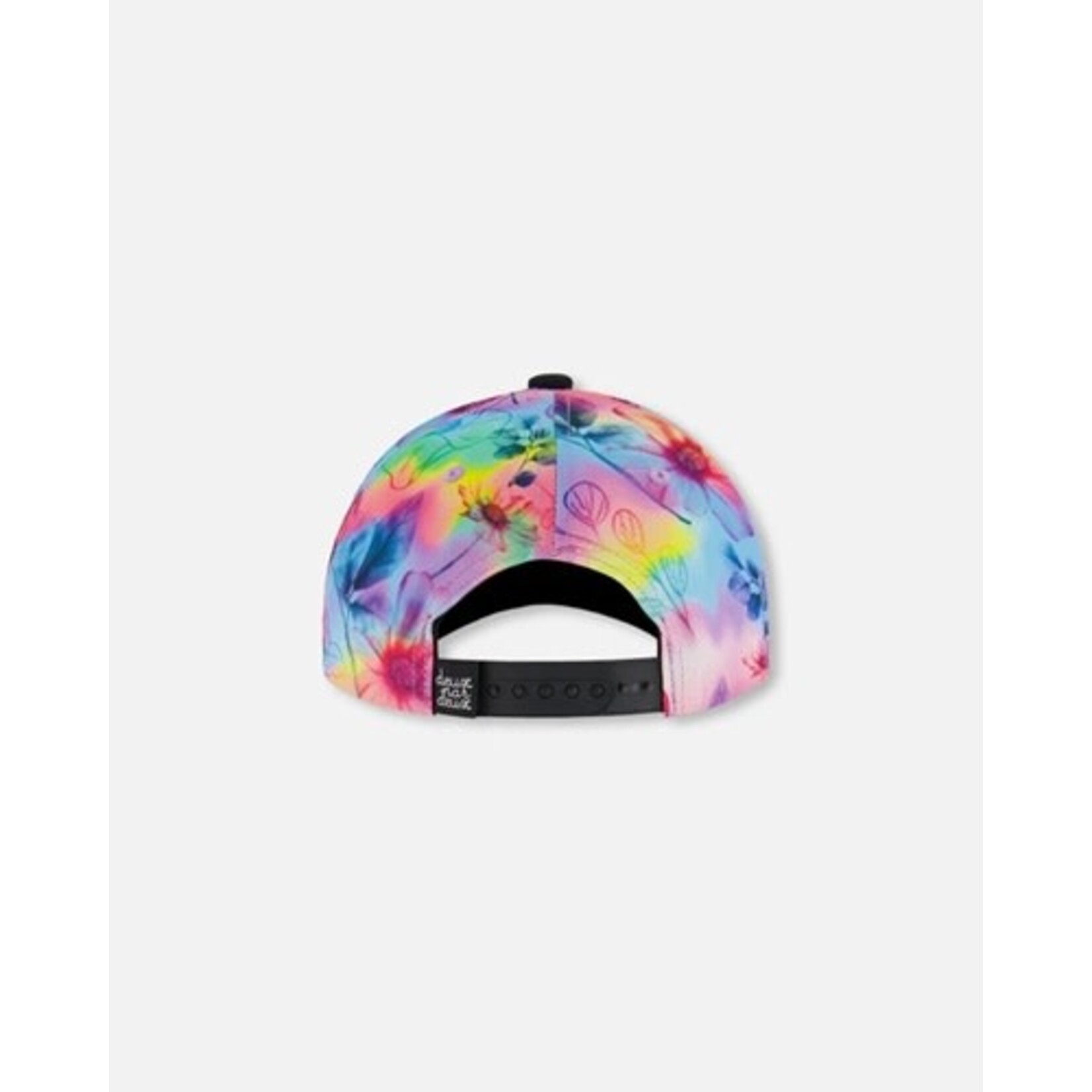 Deux par Deux DEUX PAR DEUX - Multicolored cap with floral pattern