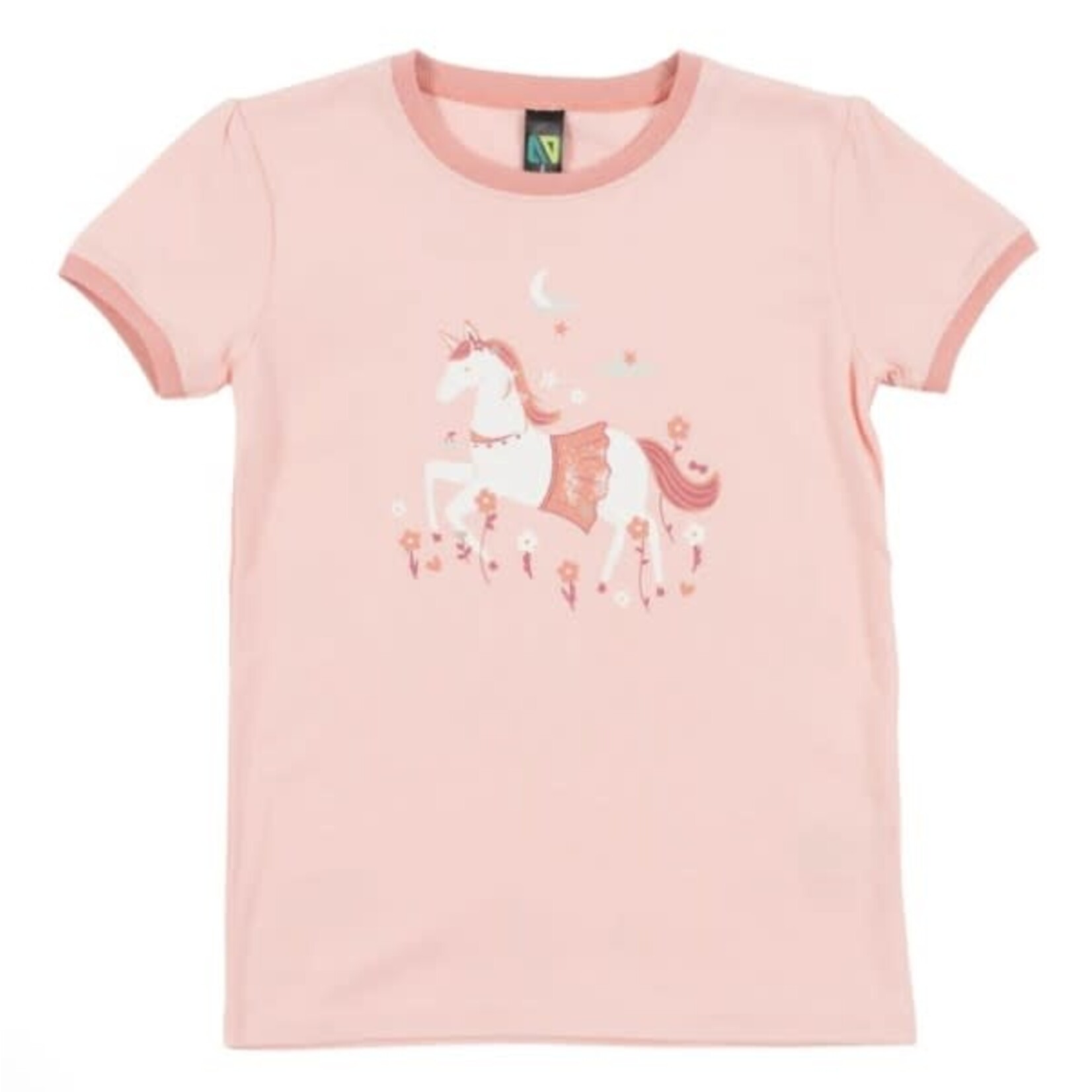 Nanö NANÖ - Three-piece light pink and coral pyjamas 'Unicorn'