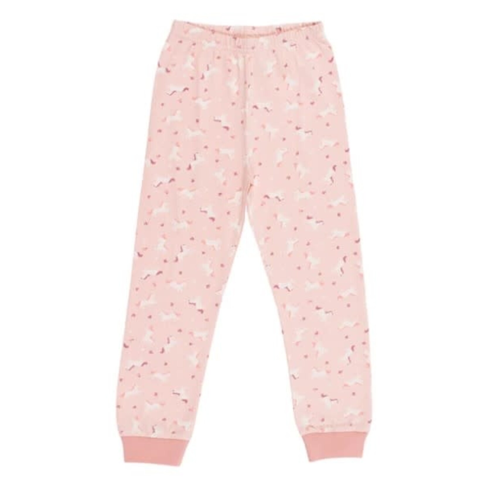 Nanö NANÖ - Three-piece light pink and coral pyjamas 'Unicorn'