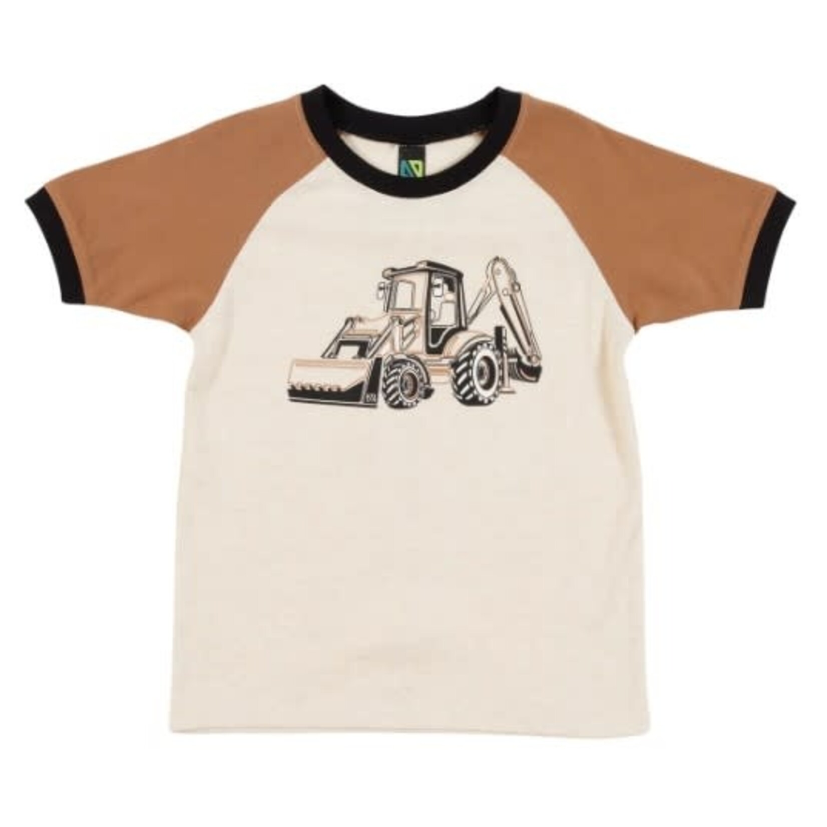 Nanö NANÖ - Three-piece beige and brown pyjamas 'Excavator'