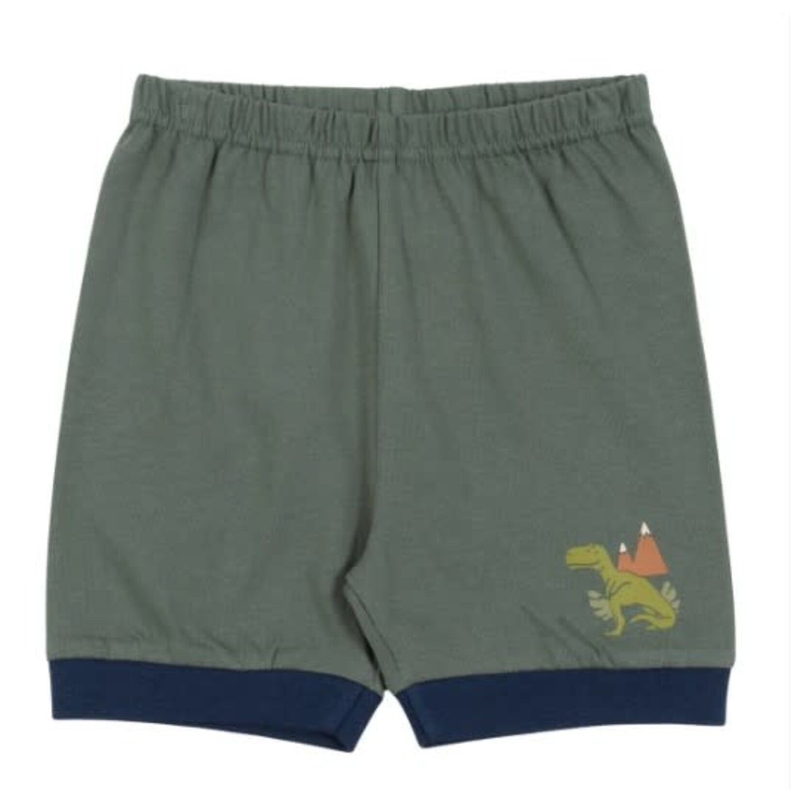Nanö NANÖ - Three-piece beige and green pyjamas 'Dinosaurs'