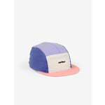 Caribou CARIBOU - Soft Linen Cap - Colombine - Purple and Light Pink Color Block