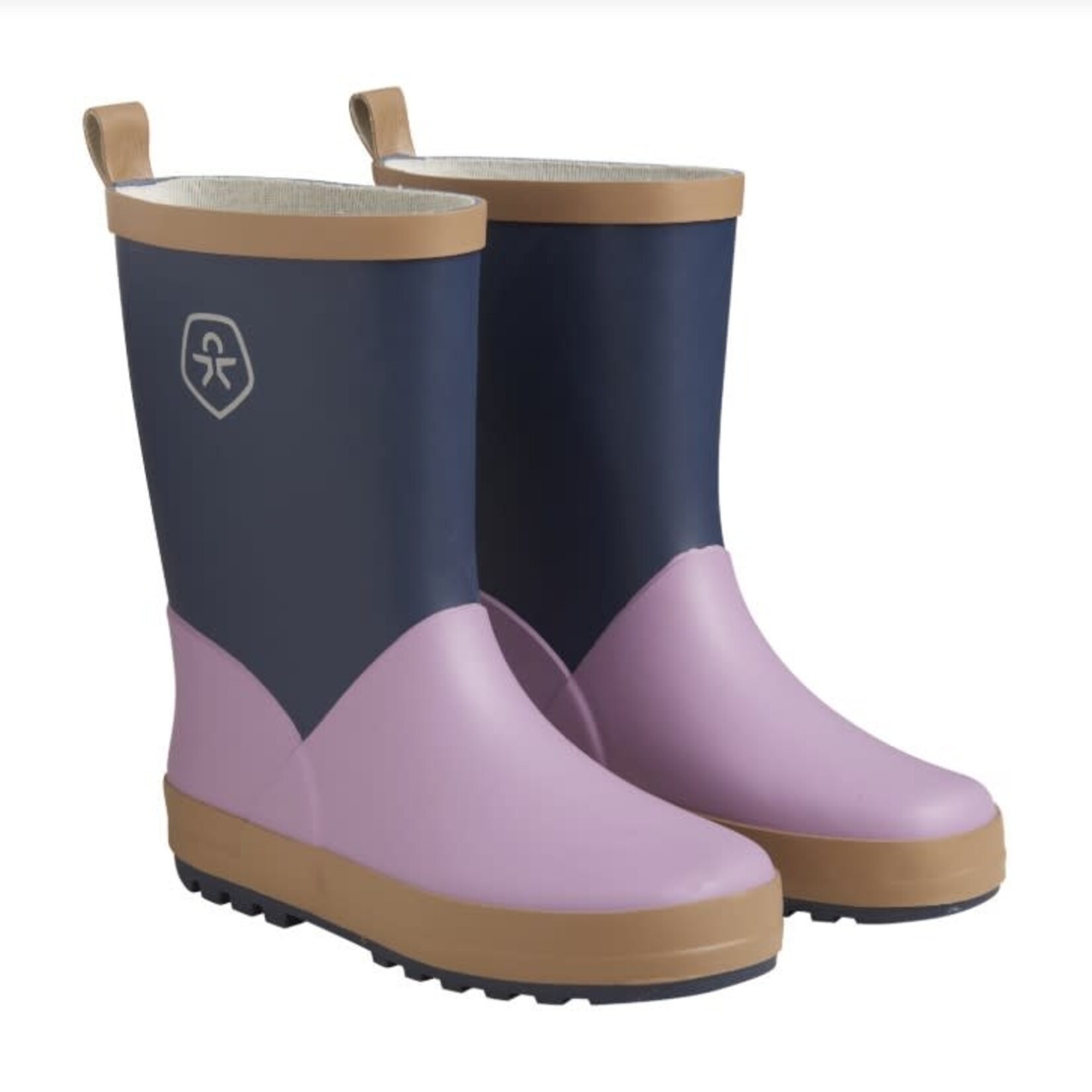 Color Kids COLOR KIDS - Bottes de pluie colourblook rose 'Lavender Mist'