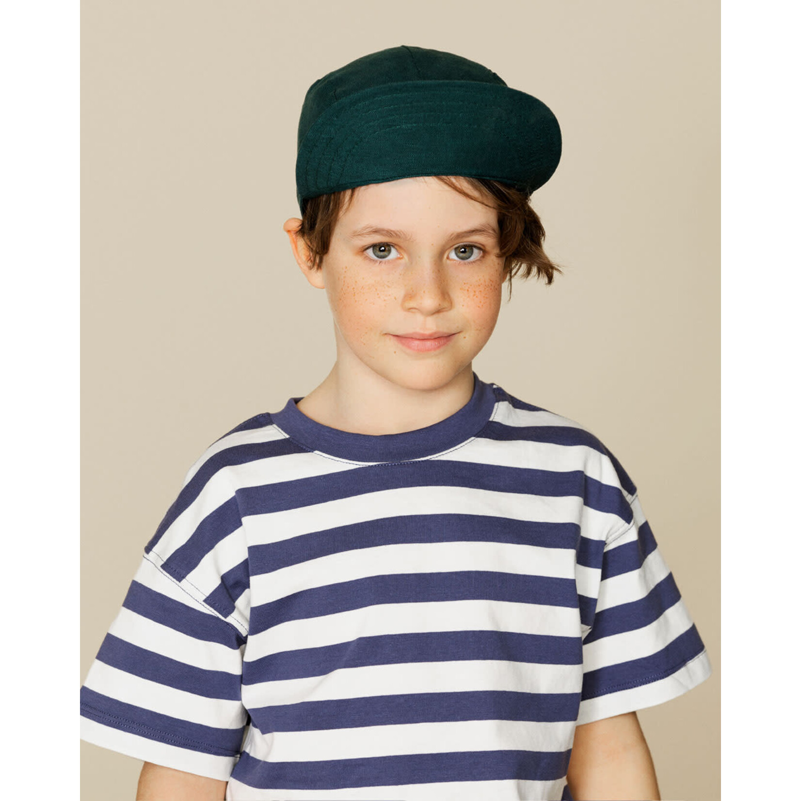 Caribou CARIBOU - Casquette souple en lin - Sapin