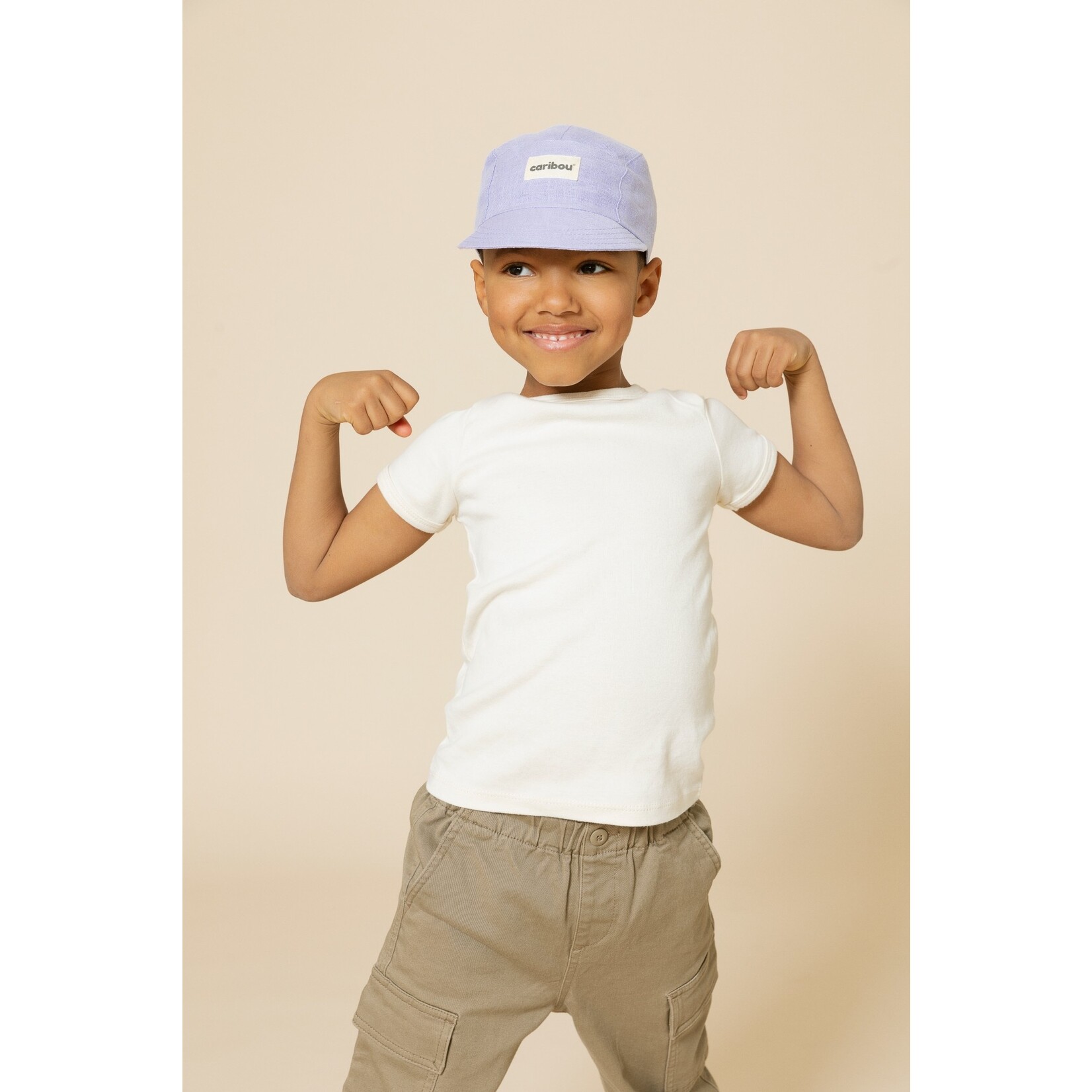 Caribou CARIBOU - Soft Linen Cap - Lavender