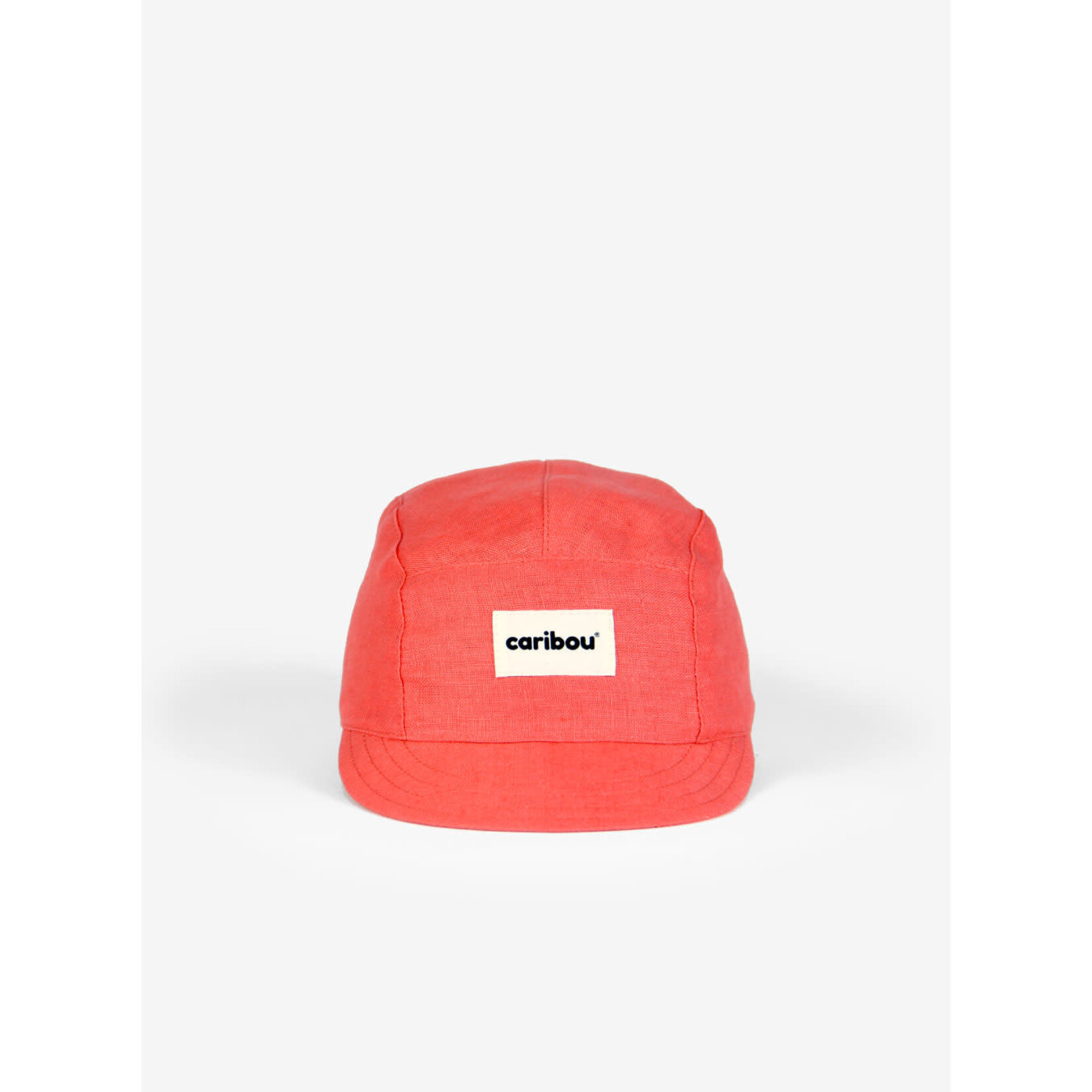 Caribou CARIBOU - Soft Linen Cap -Coral - 'Pamplemousse'