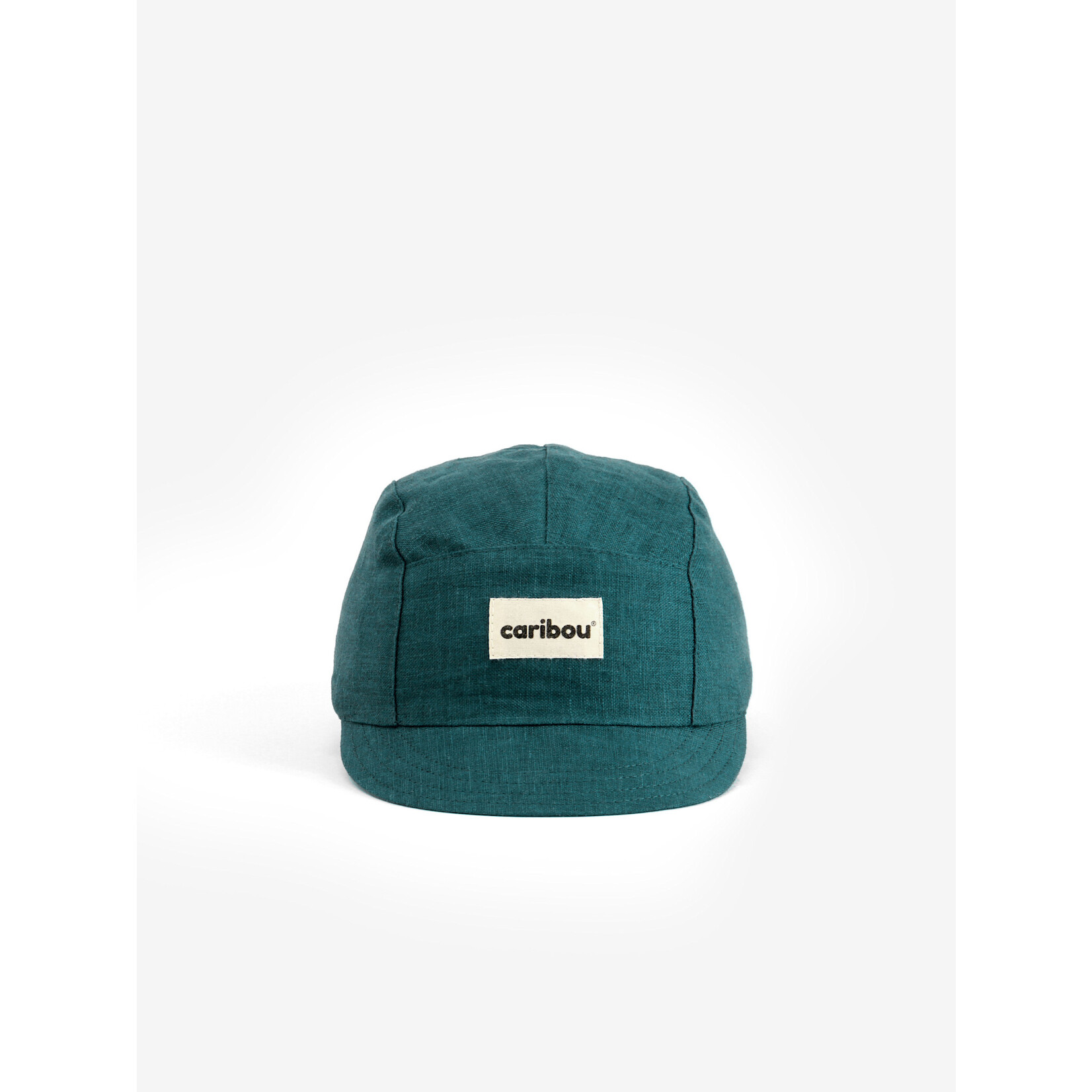 Caribou CARIBOU - Casquette souple en lin - Sapin