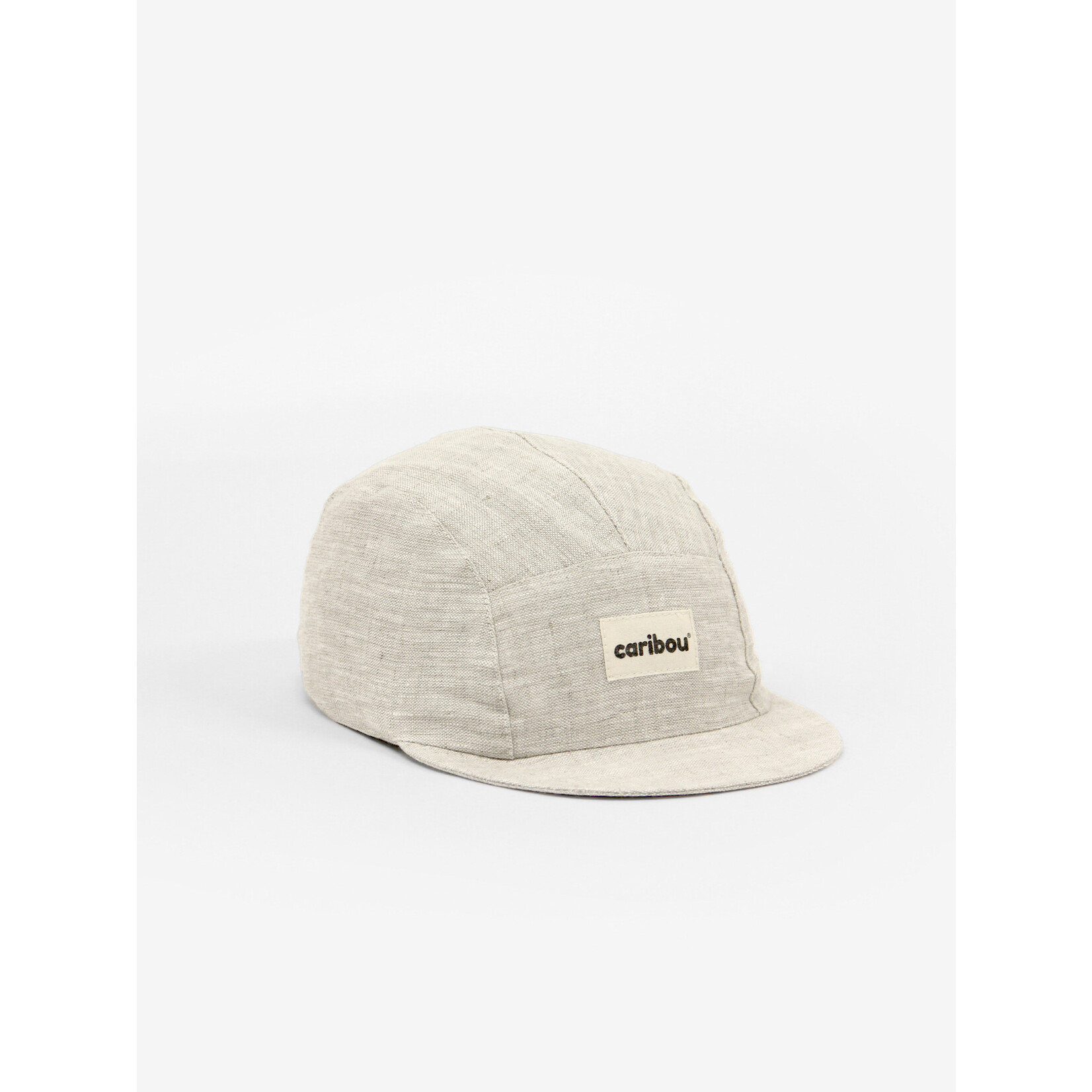 Caribou CARIBOU - Soft Linen Cap - Heather beige - Écru