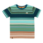 Nanö NANÖ - T-shirt à manches courtes avec rayures - Menthe- Skate- '360 degrés'
