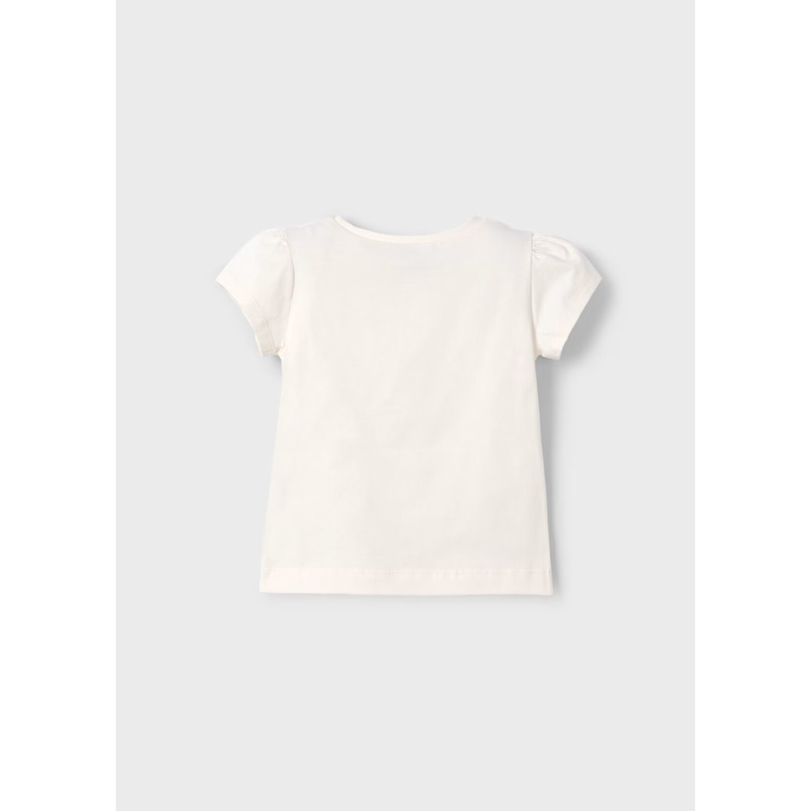 Mayoral MAYORAL - Ensemble 2 pièces: T-shirt avec veste en crochet couleur crème