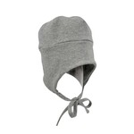 Tirigolo TIRIGOLO - Cotton mid-season beanie with ears - Grey